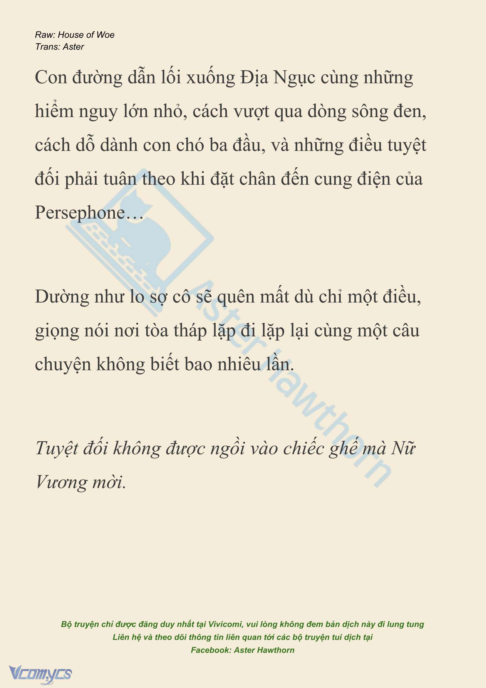 [NOVEL] Dành Cho Các Nữ Thần: Dành cho Psyche Chapter 47 - Trang 20