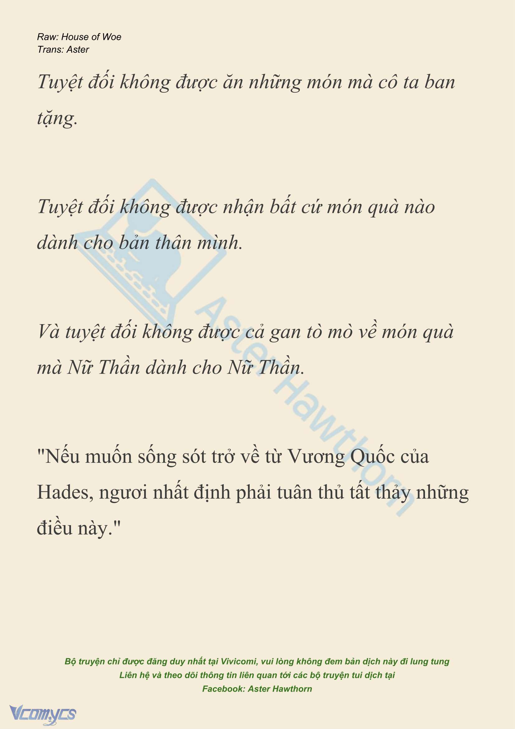 [NOVEL] Dành Cho Các Nữ Thần: Dành cho Psyche Chapter 47 - Trang 21
