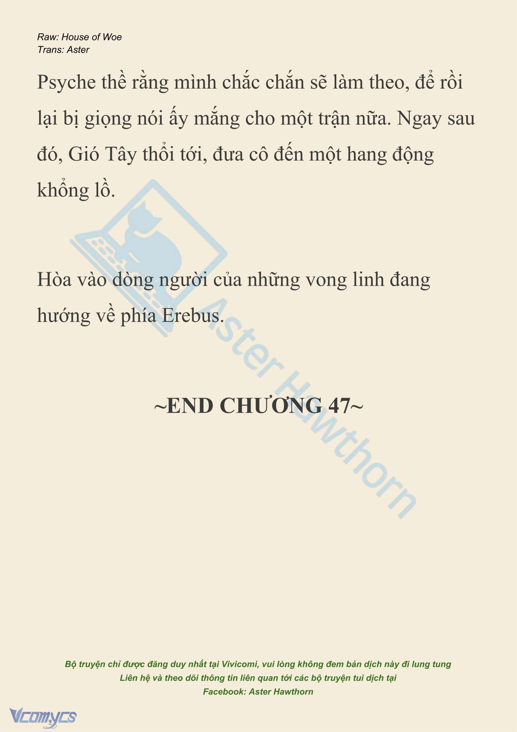 [NOVEL] Dành Cho Các Nữ Thần: Dành cho Psyche Chapter 47 - Trang 22