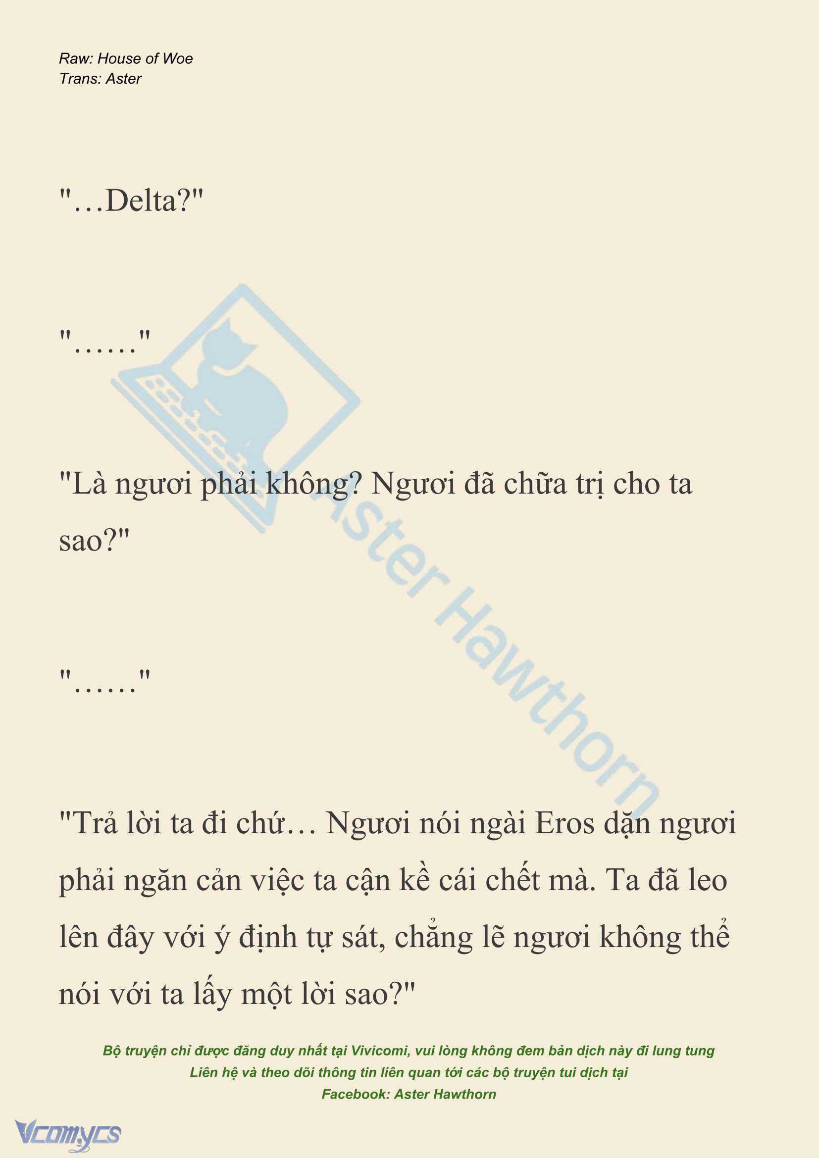 [NOVEL] Dành Cho Các Nữ Thần: Dành cho Psyche Chapter 47 - Trang 4