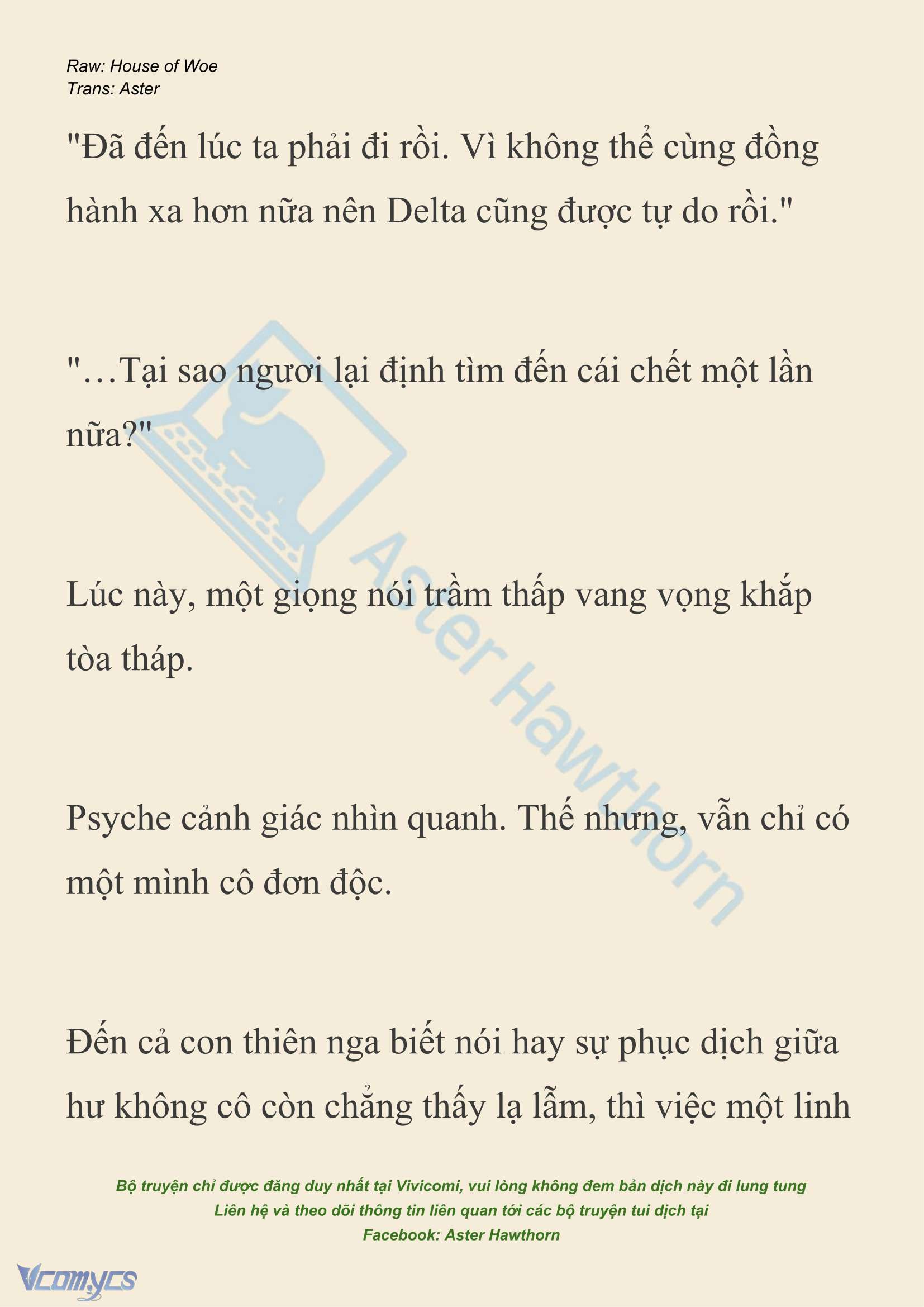 [NOVEL] Dành Cho Các Nữ Thần: Dành cho Psyche Chapter 47 - Trang 8