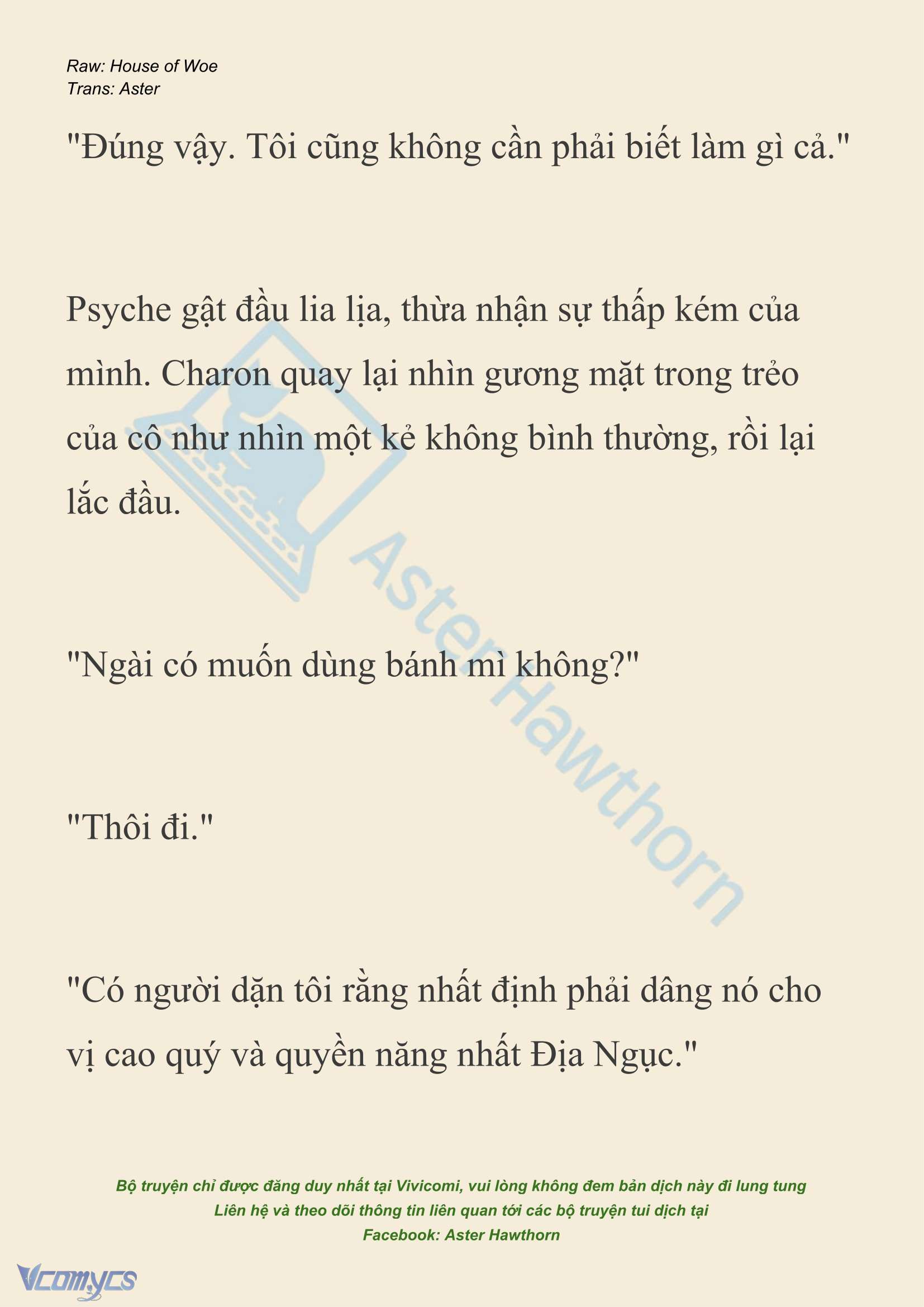 [NOVEL] Dành Cho Các Nữ Thần: Dành cho Psyche Chapter 48 - Trang 13