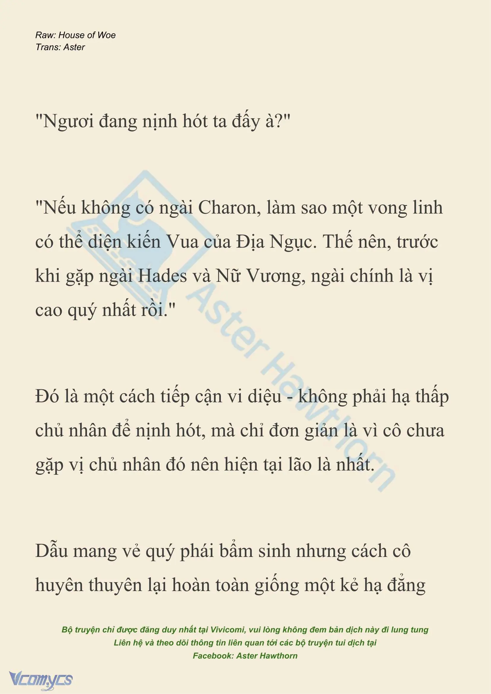[NOVEL] Dành Cho Các Nữ Thần: Dành cho Psyche Chapter 48 - Trang 14