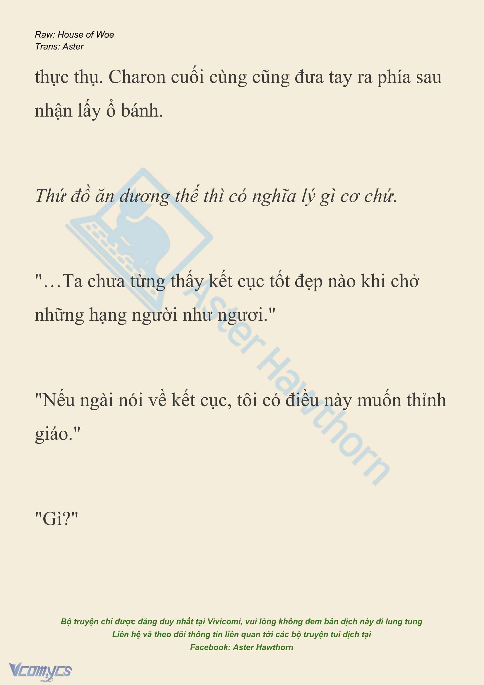 [NOVEL] Dành Cho Các Nữ Thần: Dành cho Psyche Chapter 48 - Trang 15