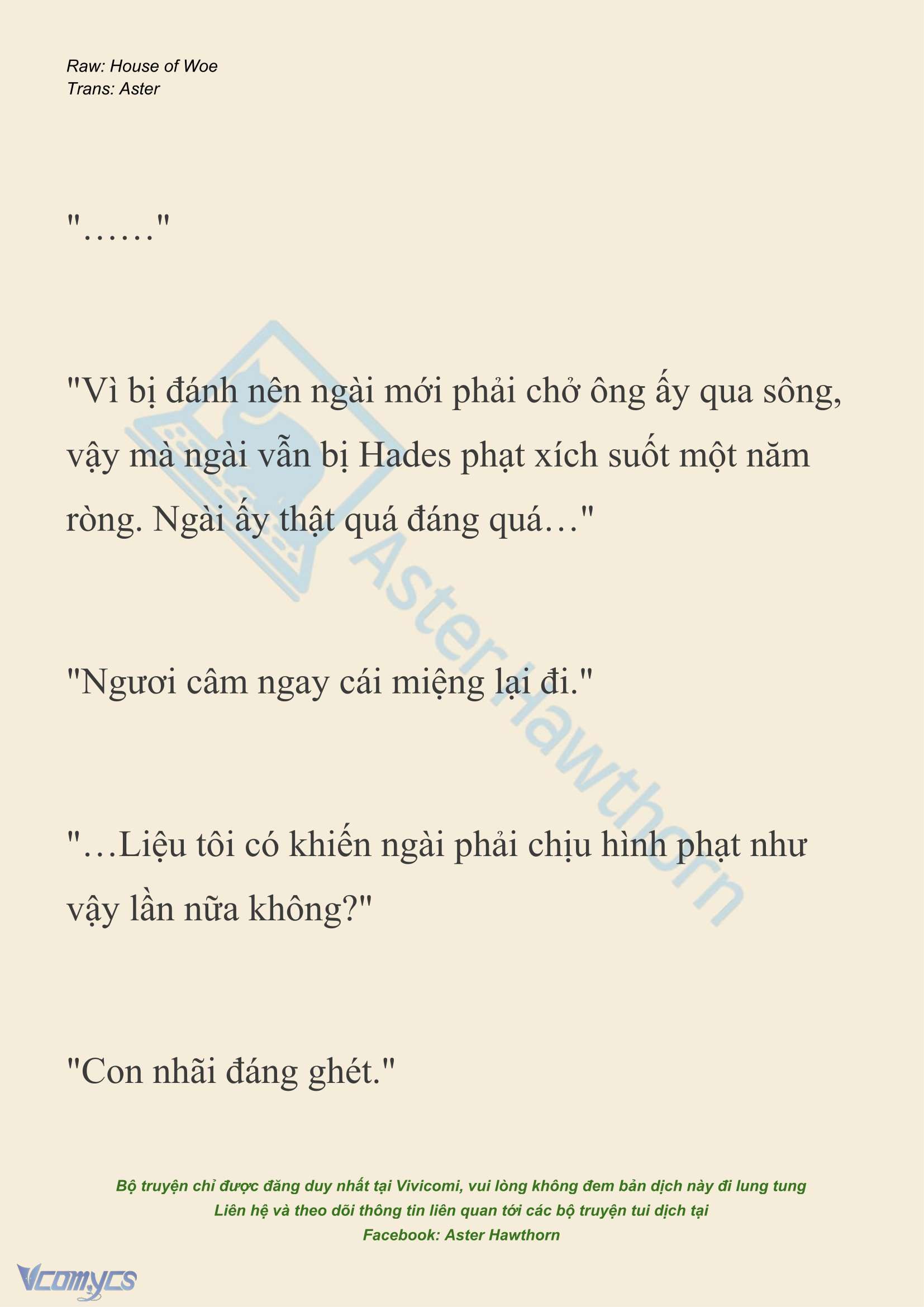 [NOVEL] Dành Cho Các Nữ Thần: Dành cho Psyche Chapter 48 - Trang 18