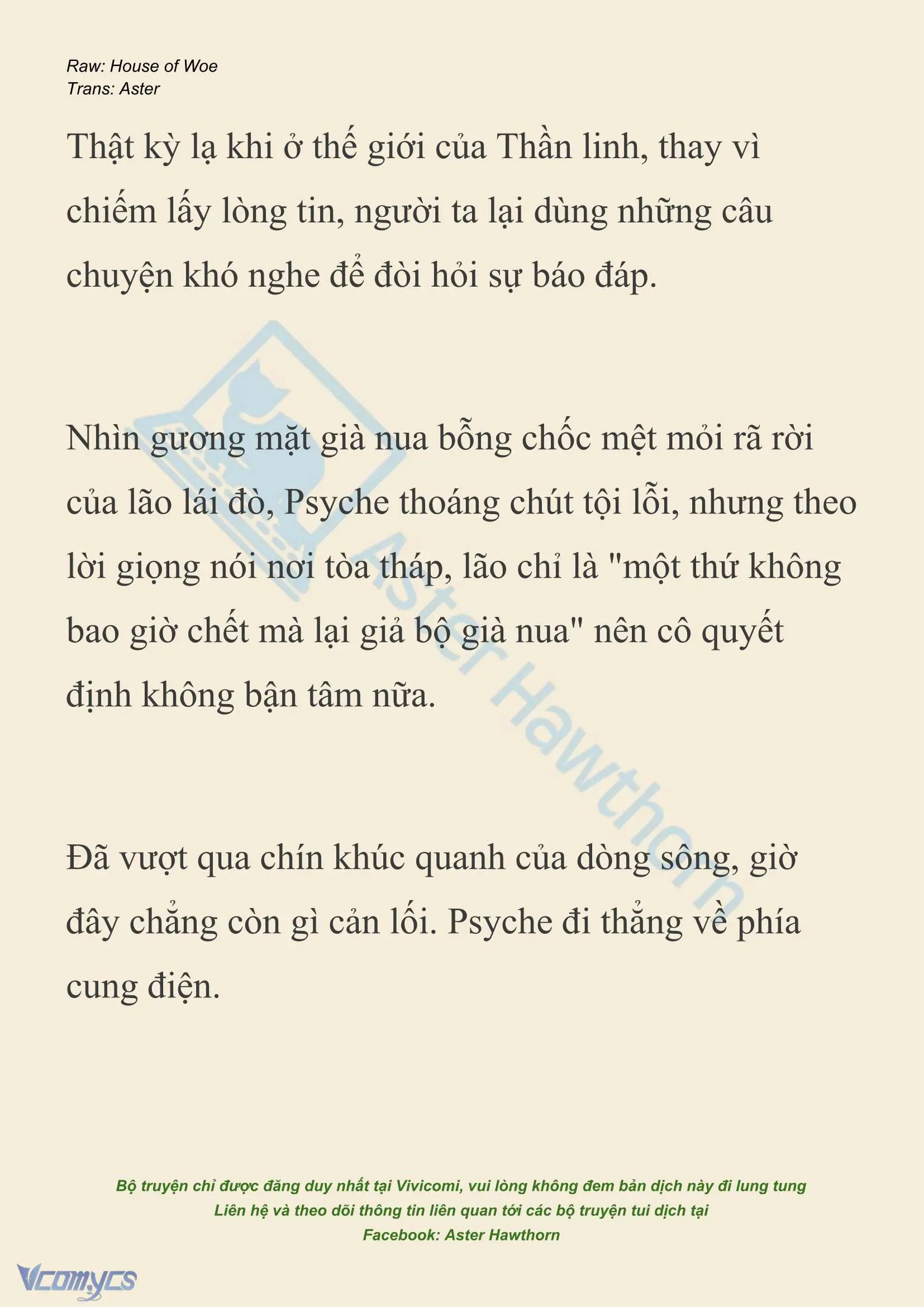 [NOVEL] Dành Cho Các Nữ Thần: Dành cho Psyche Chapter 48 - Trang 22