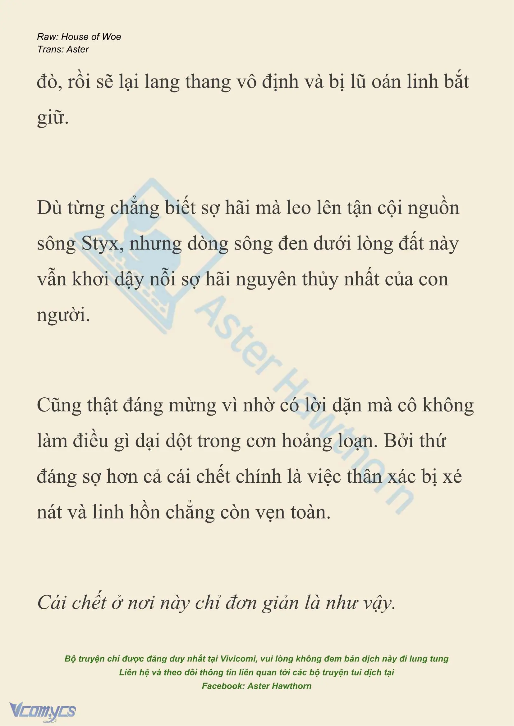 [NOVEL] Dành Cho Các Nữ Thần: Dành cho Psyche Chapter 48 - Trang 7
