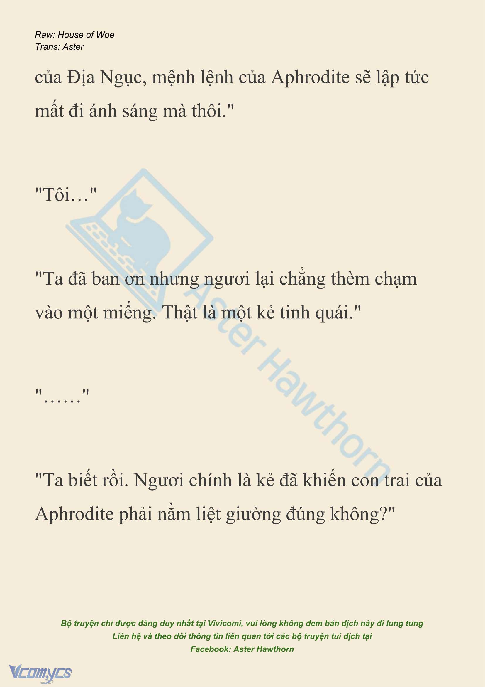 [NOVEL] Dành Cho Các Nữ Thần: Dành cho Psyche Chapter 49 - Trang 16
