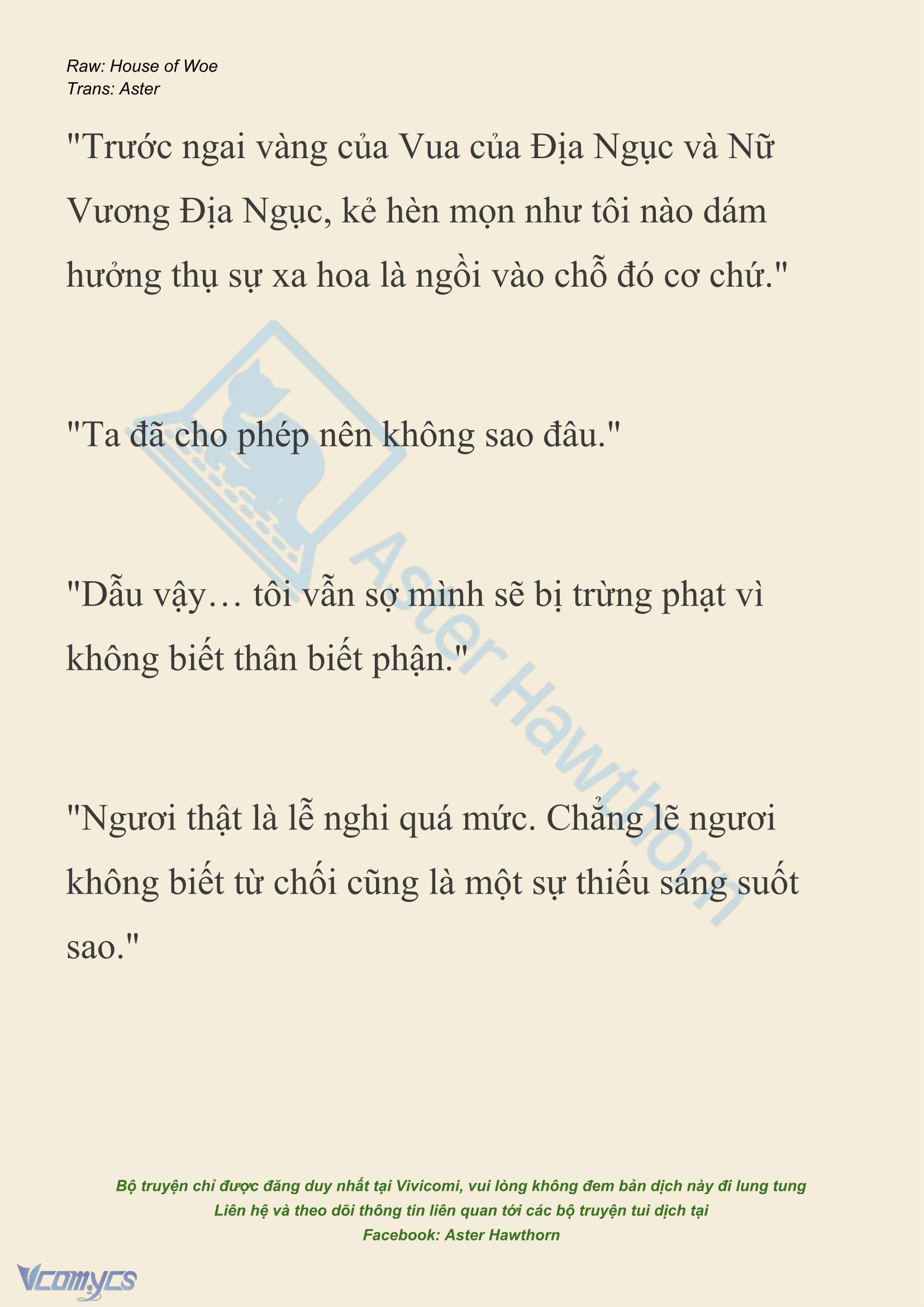 [NOVEL] Dành Cho Các Nữ Thần: Dành cho Psyche Chapter 49 - Trang 8