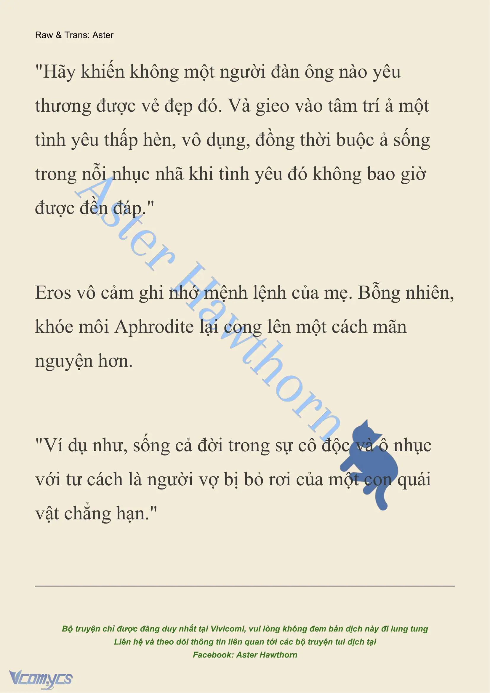 [NOVEL] Dành Cho Các Nữ Thần: Dành cho Psyche Chapter 5 - Trang 10