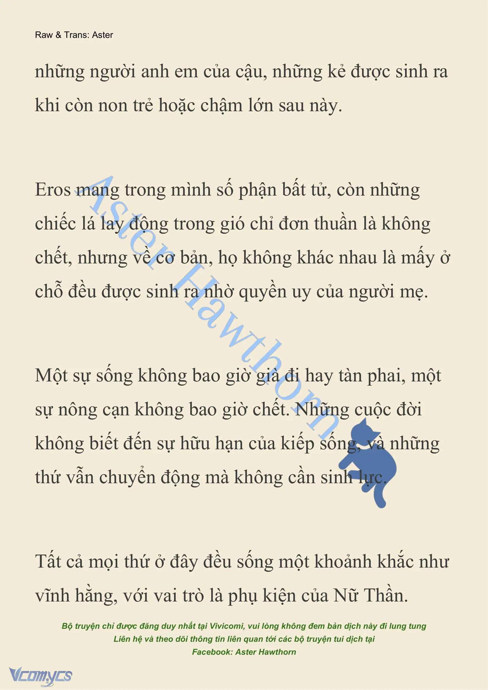 [NOVEL] Dành Cho Các Nữ Thần: Dành cho Psyche Chapter 5 - Trang 13