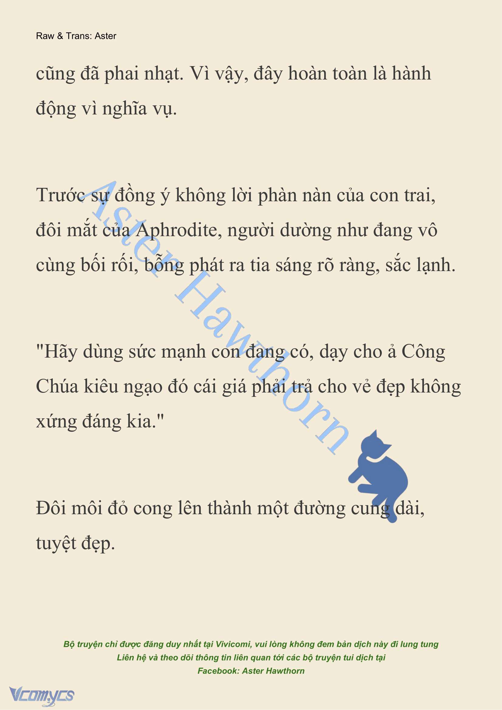 [NOVEL] Dành Cho Các Nữ Thần: Dành cho Psyche Chapter 5 - Trang 9