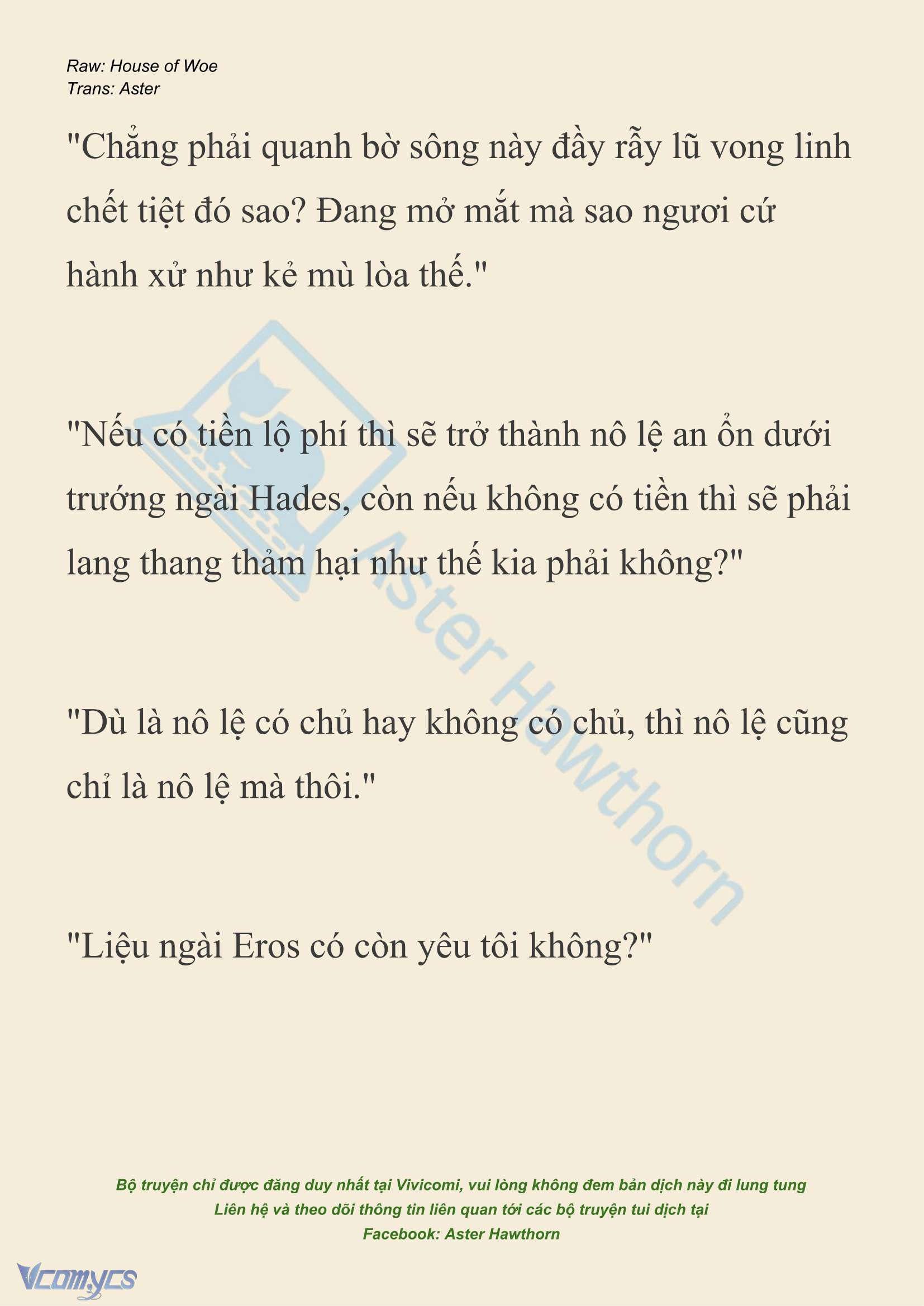 [NOVEL] Dành Cho Các Nữ Thần: Dành cho Psyche Chapter 50 - Trang 12