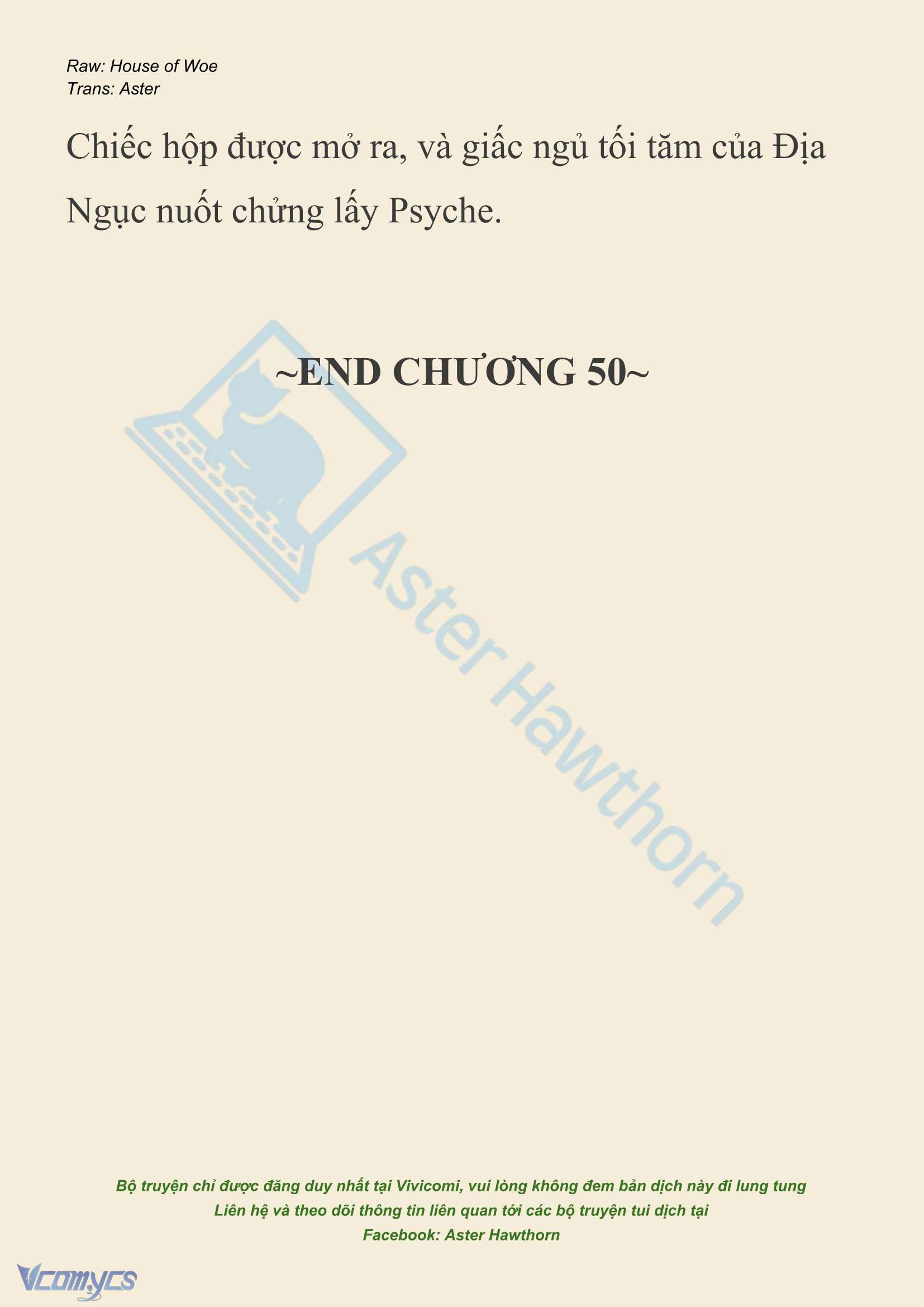 [NOVEL] Dành Cho Các Nữ Thần: Dành cho Psyche Chapter 50 - Trang 22