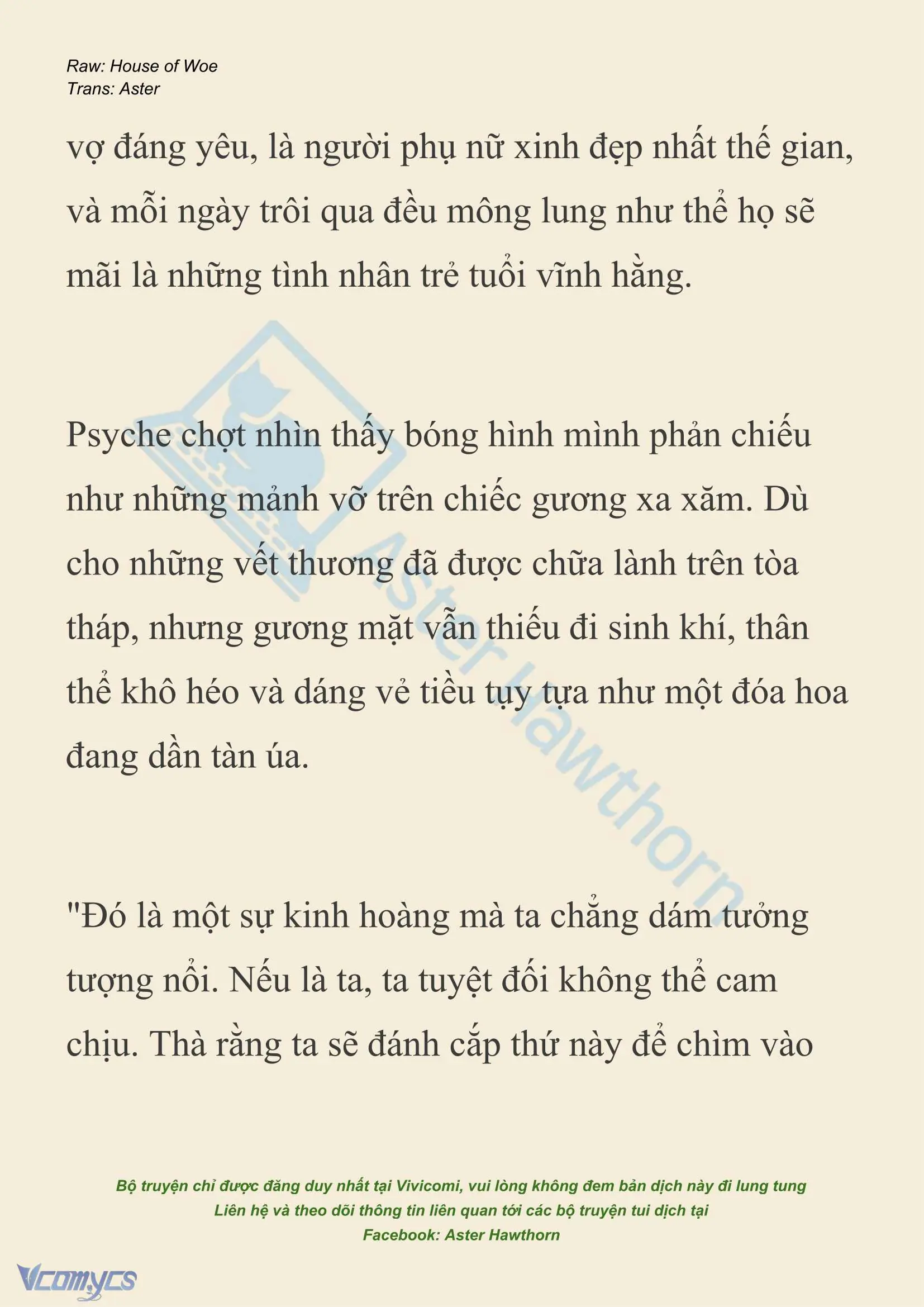 [NOVEL] Dành Cho Các Nữ Thần: Dành cho Psyche Chapter 50 - Trang 5