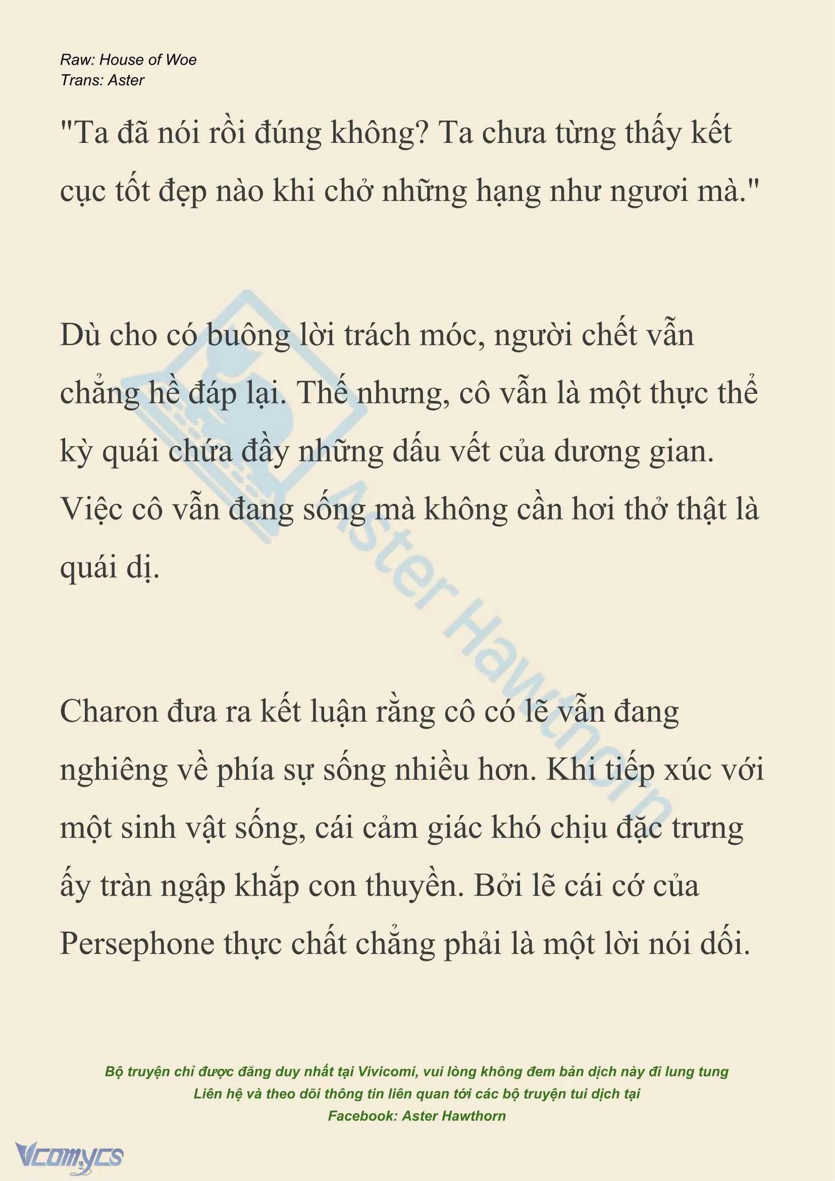 [NOVEL] Dành Cho Các Nữ Thần: Dành cho Psyche Chapter 51 - Trang 12