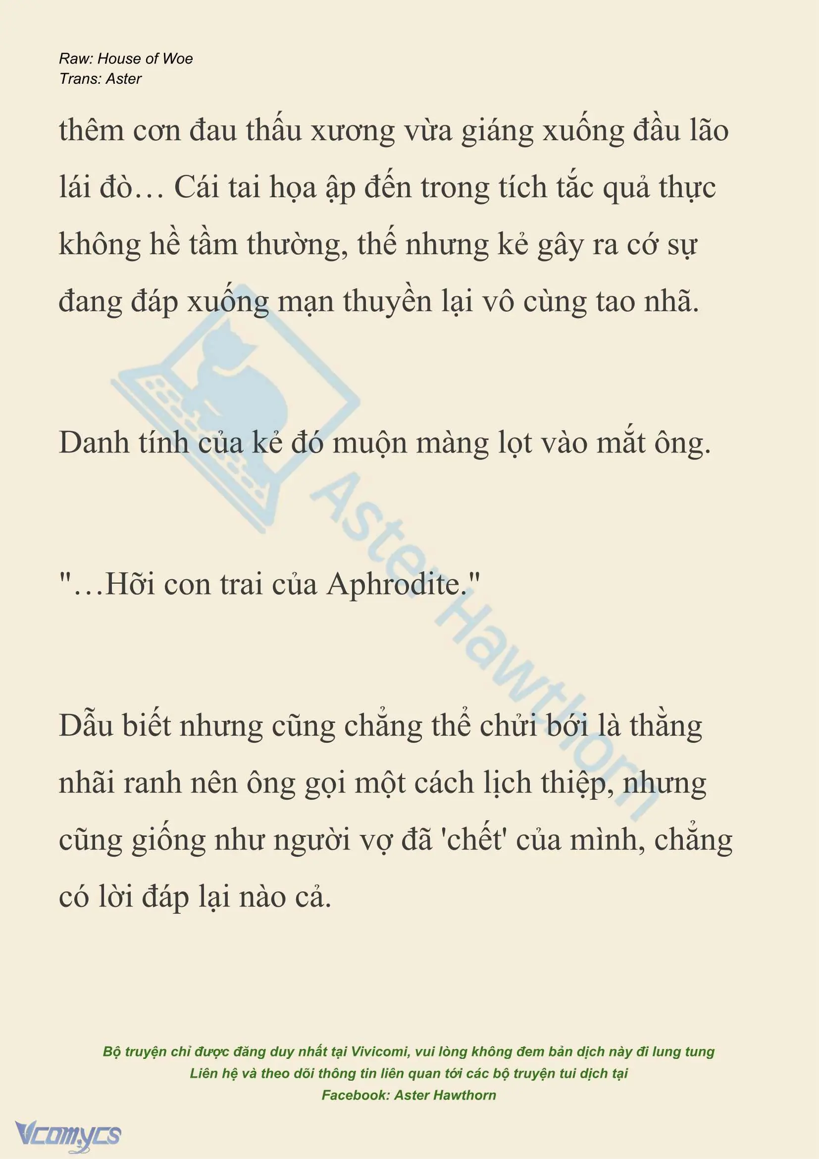 [NOVEL] Dành Cho Các Nữ Thần: Dành cho Psyche Chapter 51 - Trang 16