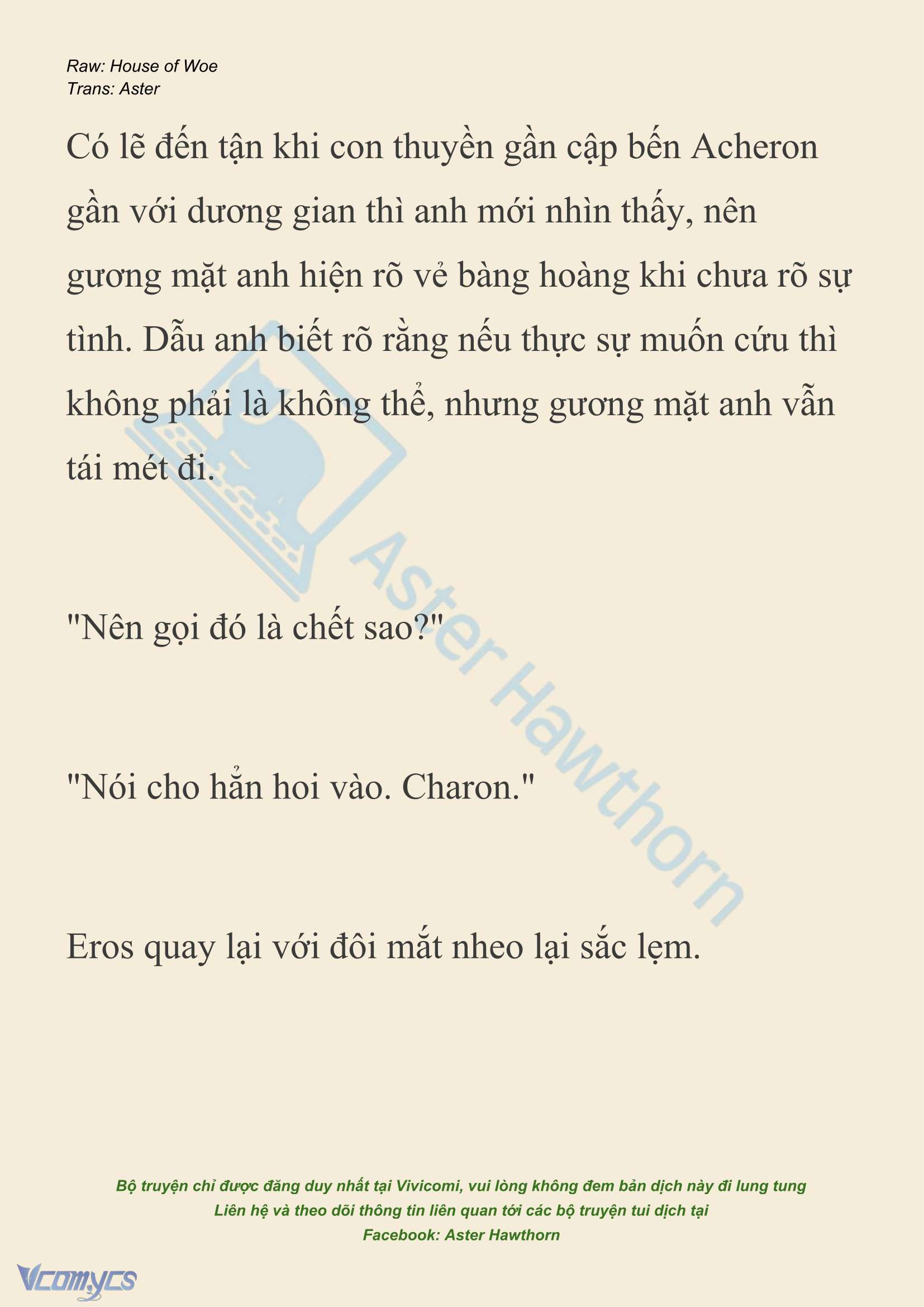 [NOVEL] Dành Cho Các Nữ Thần: Dành cho Psyche Chapter 51 - Trang 19