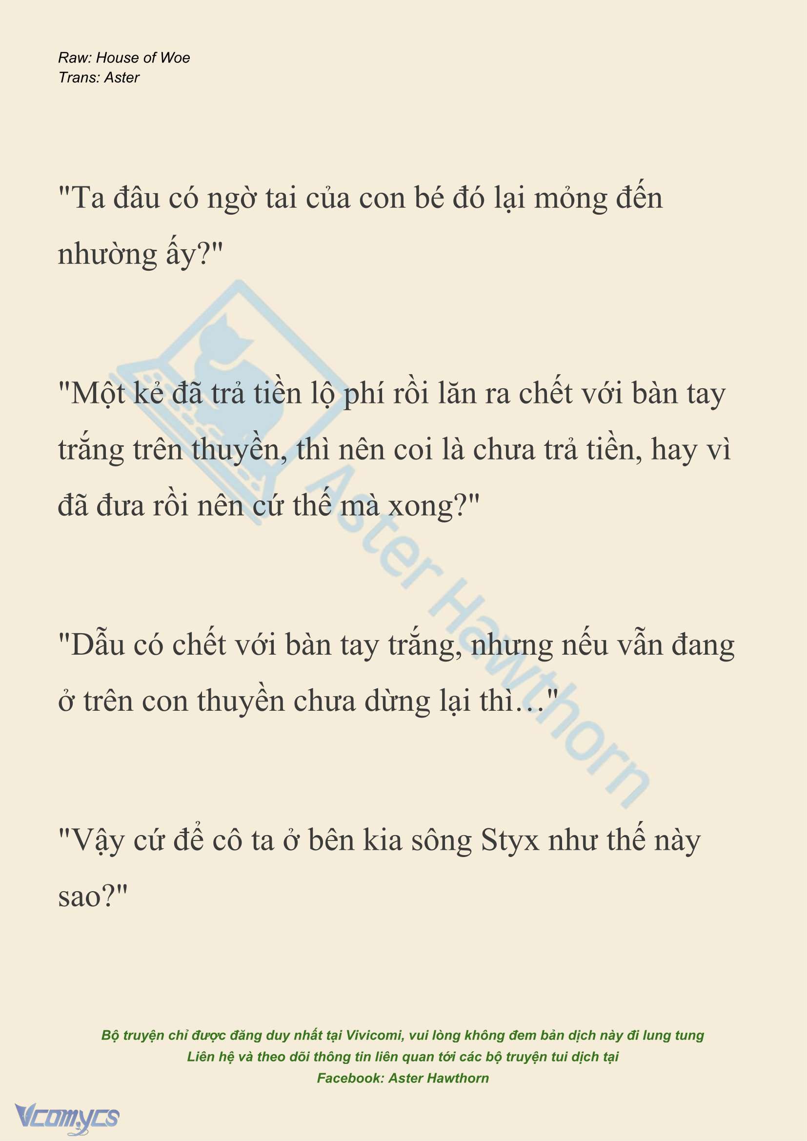 [NOVEL] Dành Cho Các Nữ Thần: Dành cho Psyche Chapter 51 - Trang 5