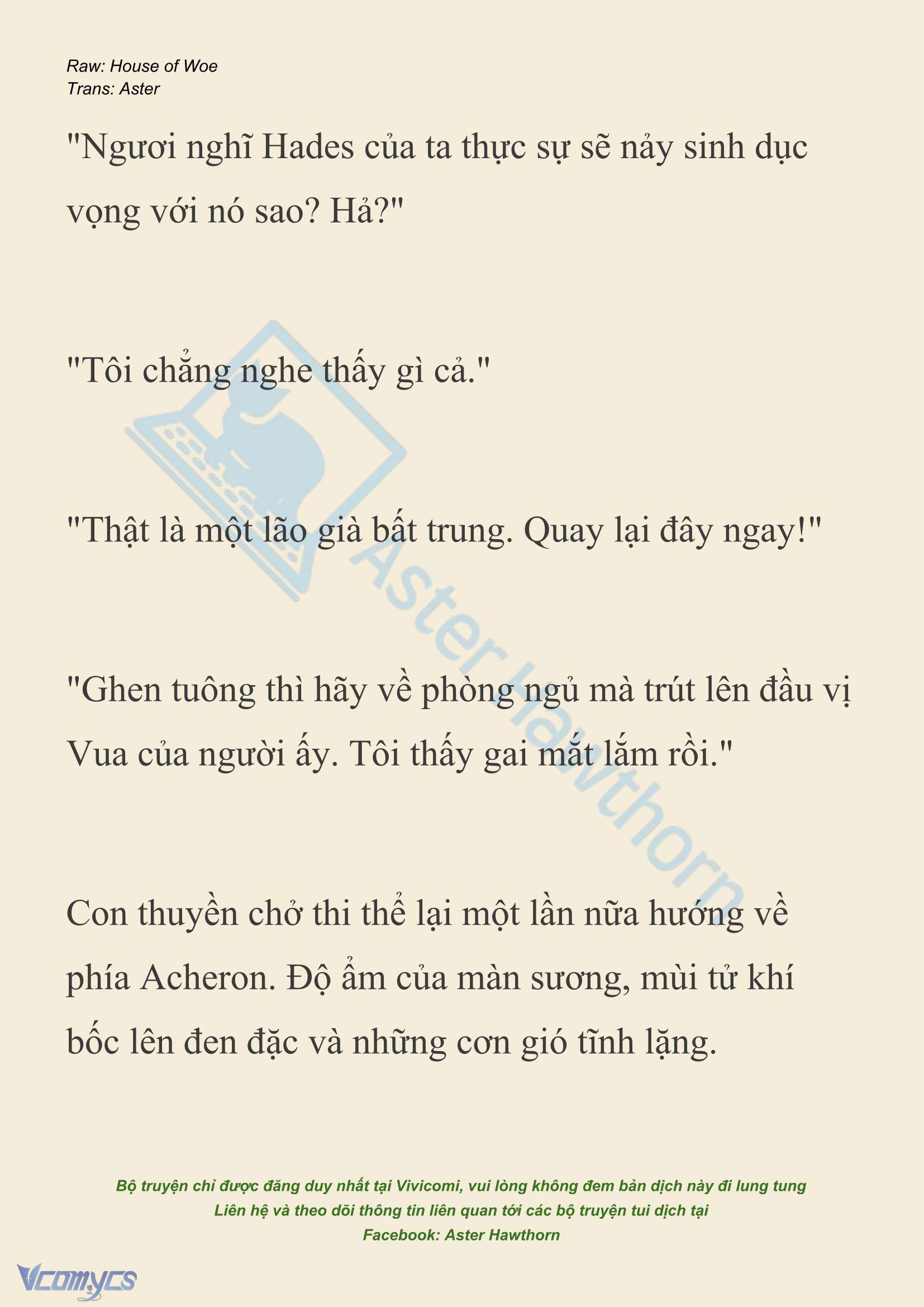 [NOVEL] Dành Cho Các Nữ Thần: Dành cho Psyche Chapter 51 - Trang 8
