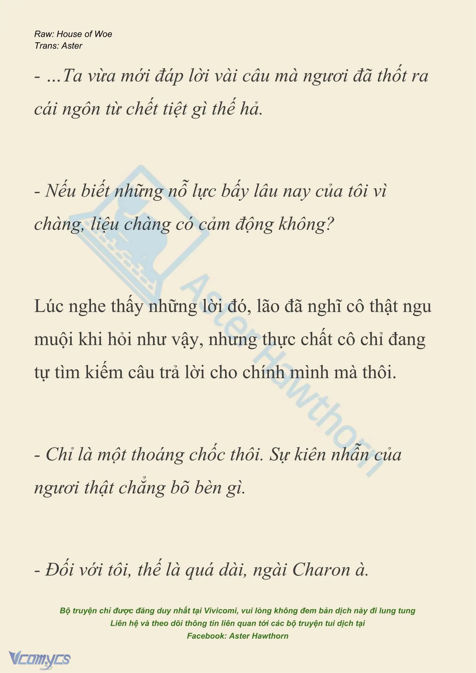 [NOVEL] Dành Cho Các Nữ Thần: Dành cho Psyche Chapter 52 - Trang 11
