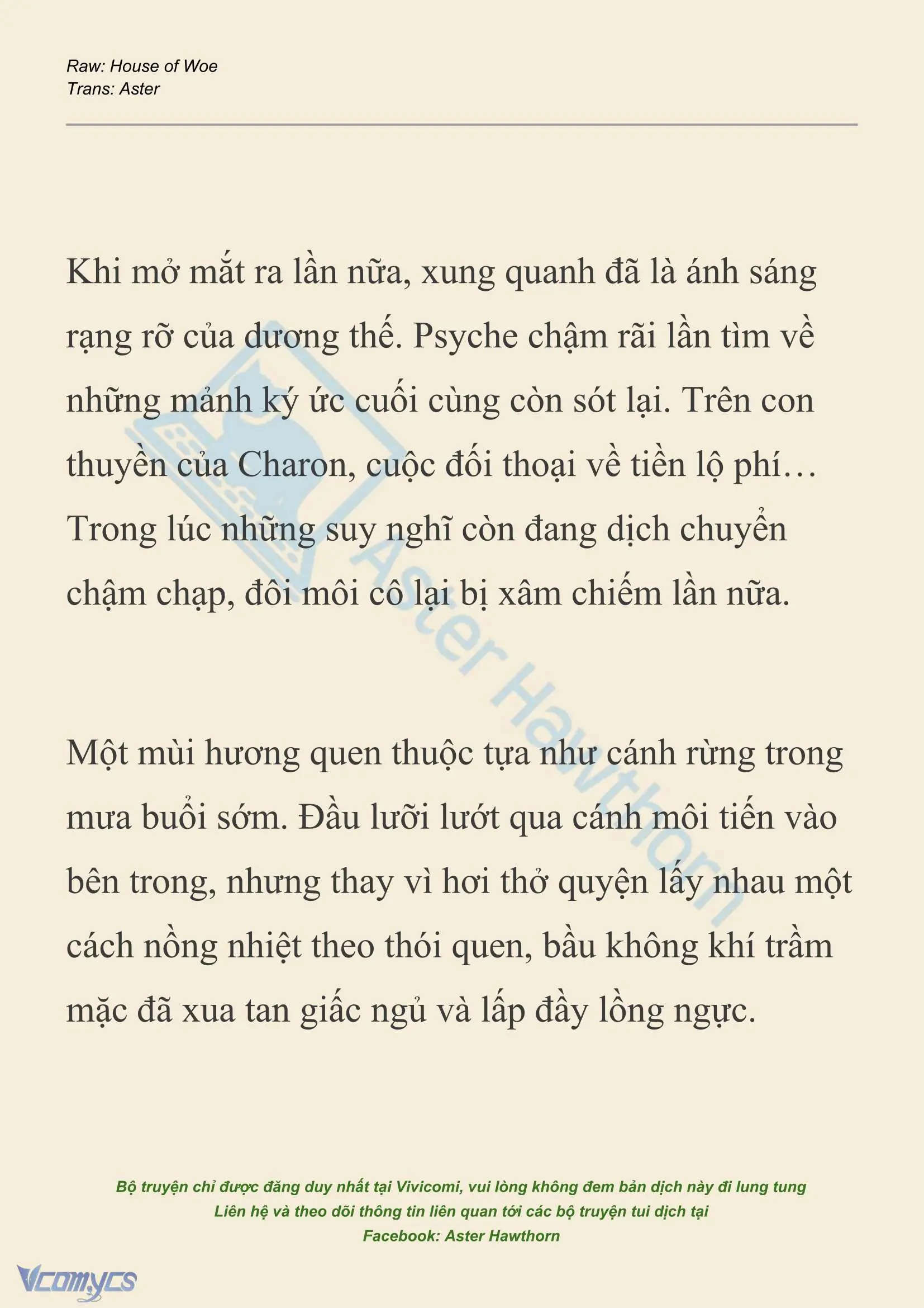 [NOVEL] Dành Cho Các Nữ Thần: Dành cho Psyche Chapter 52 - Trang 15