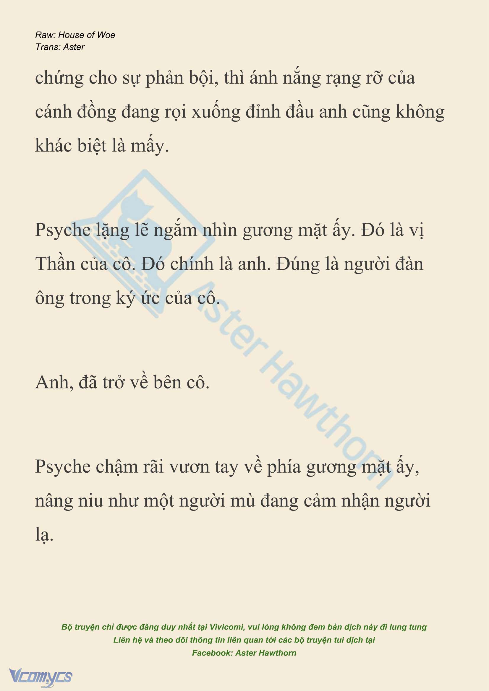 [NOVEL] Dành Cho Các Nữ Thần: Dành cho Psyche Chapter 52 - Trang 17