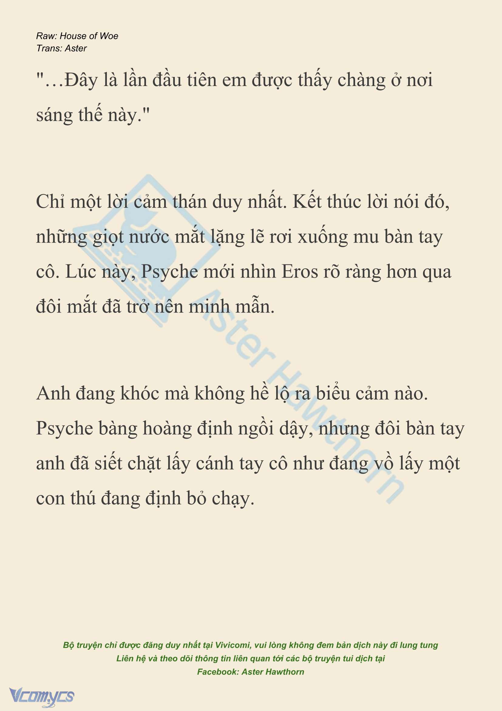 [NOVEL] Dành Cho Các Nữ Thần: Dành cho Psyche Chapter 52 - Trang 18