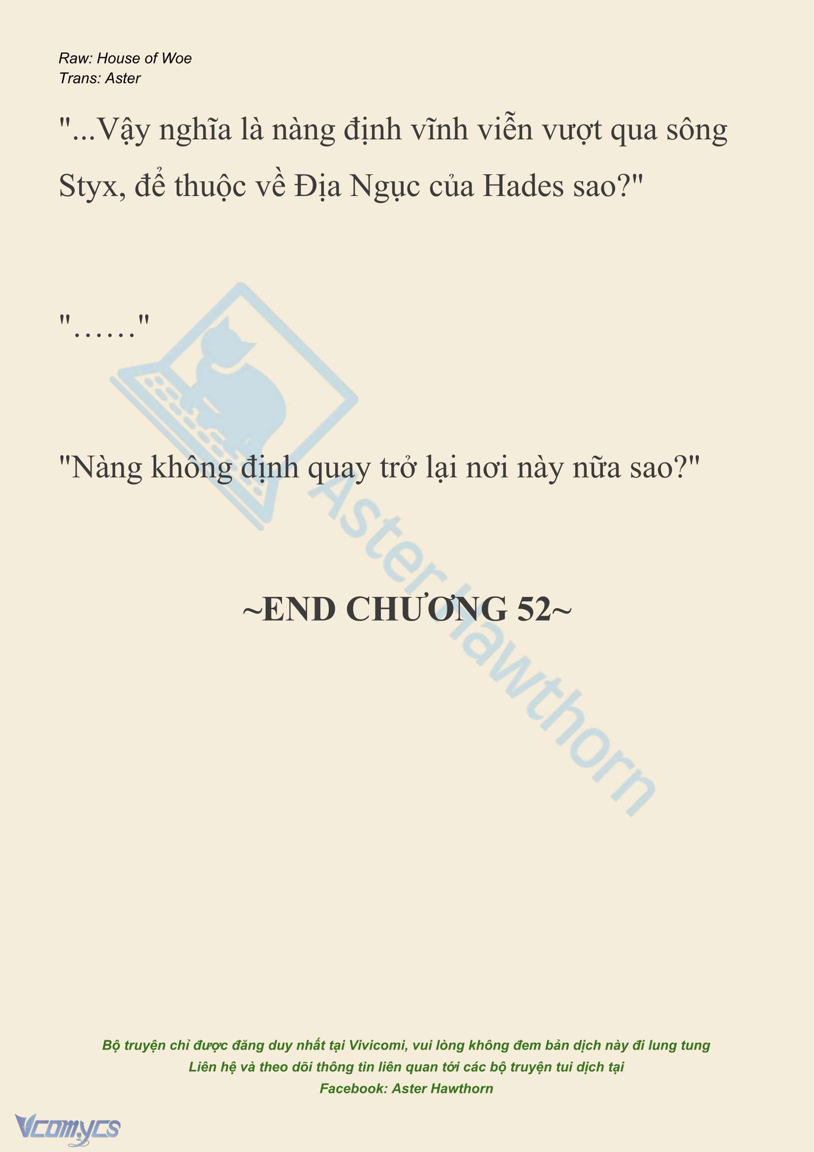 [NOVEL] Dành Cho Các Nữ Thần: Dành cho Psyche Chapter 52 - Trang 23
