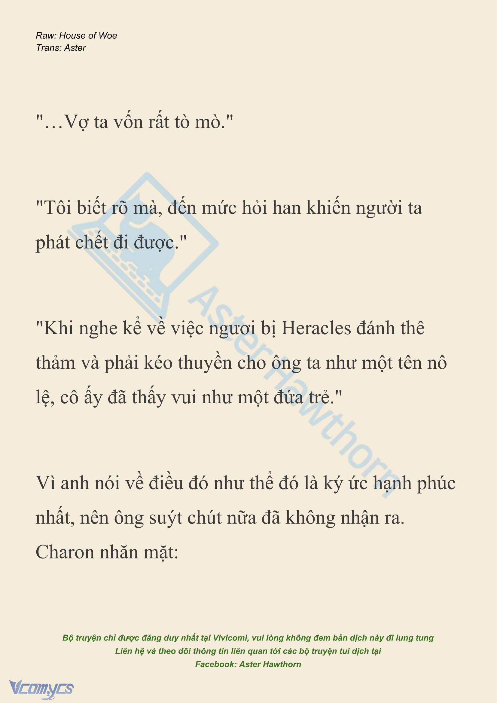 [NOVEL] Dành Cho Các Nữ Thần: Dành cho Psyche Chapter 52 - Trang 6