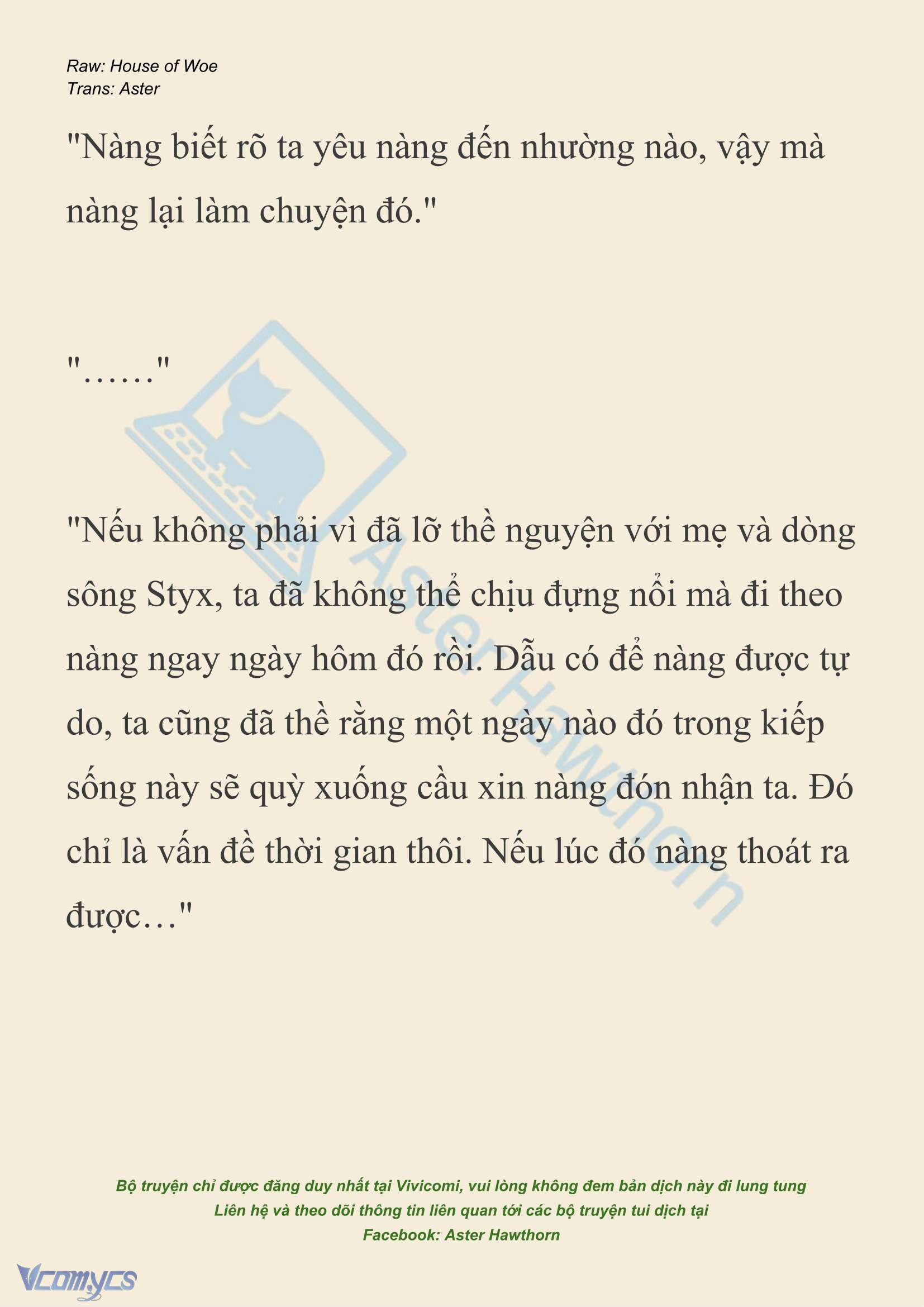 [NOVEL] Dành Cho Các Nữ Thần: Dành cho Psyche Chapter 53 - Trang 15