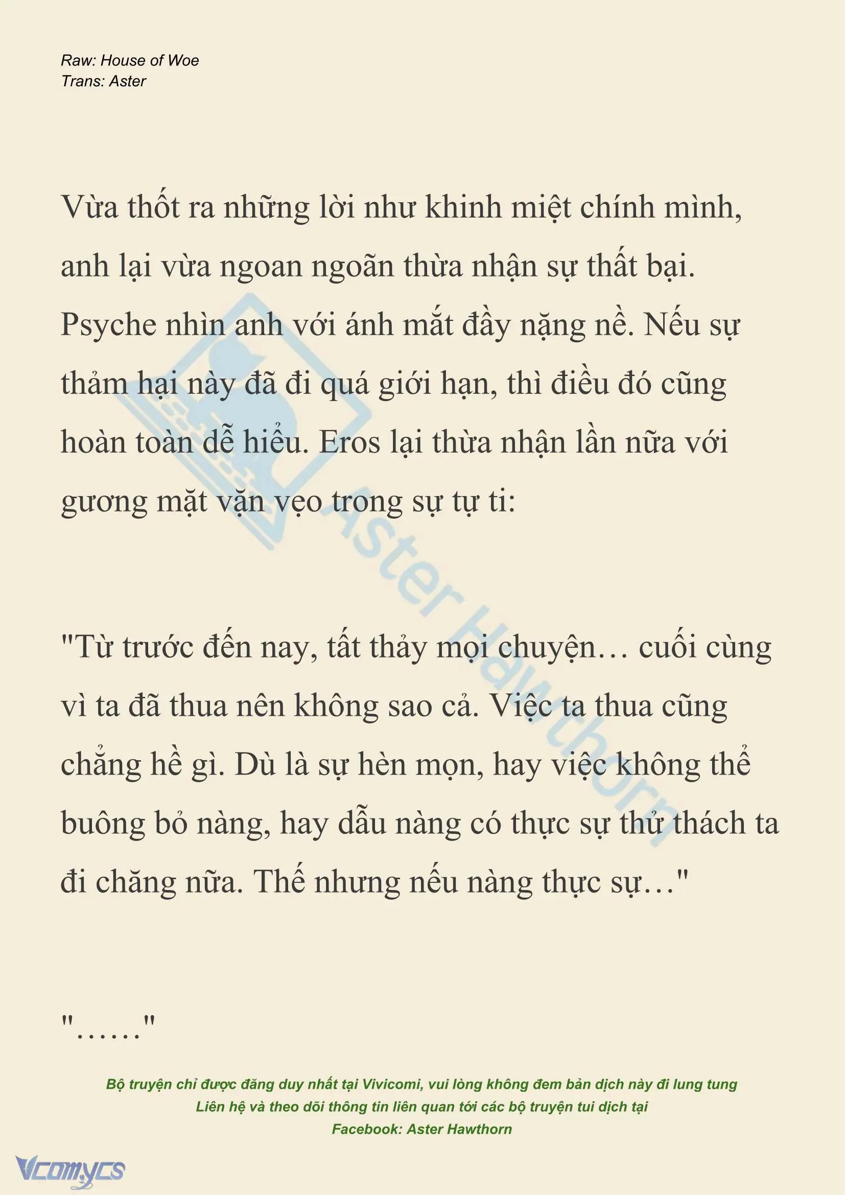 [NOVEL] Dành Cho Các Nữ Thần: Dành cho Psyche Chapter 53 - Trang 19