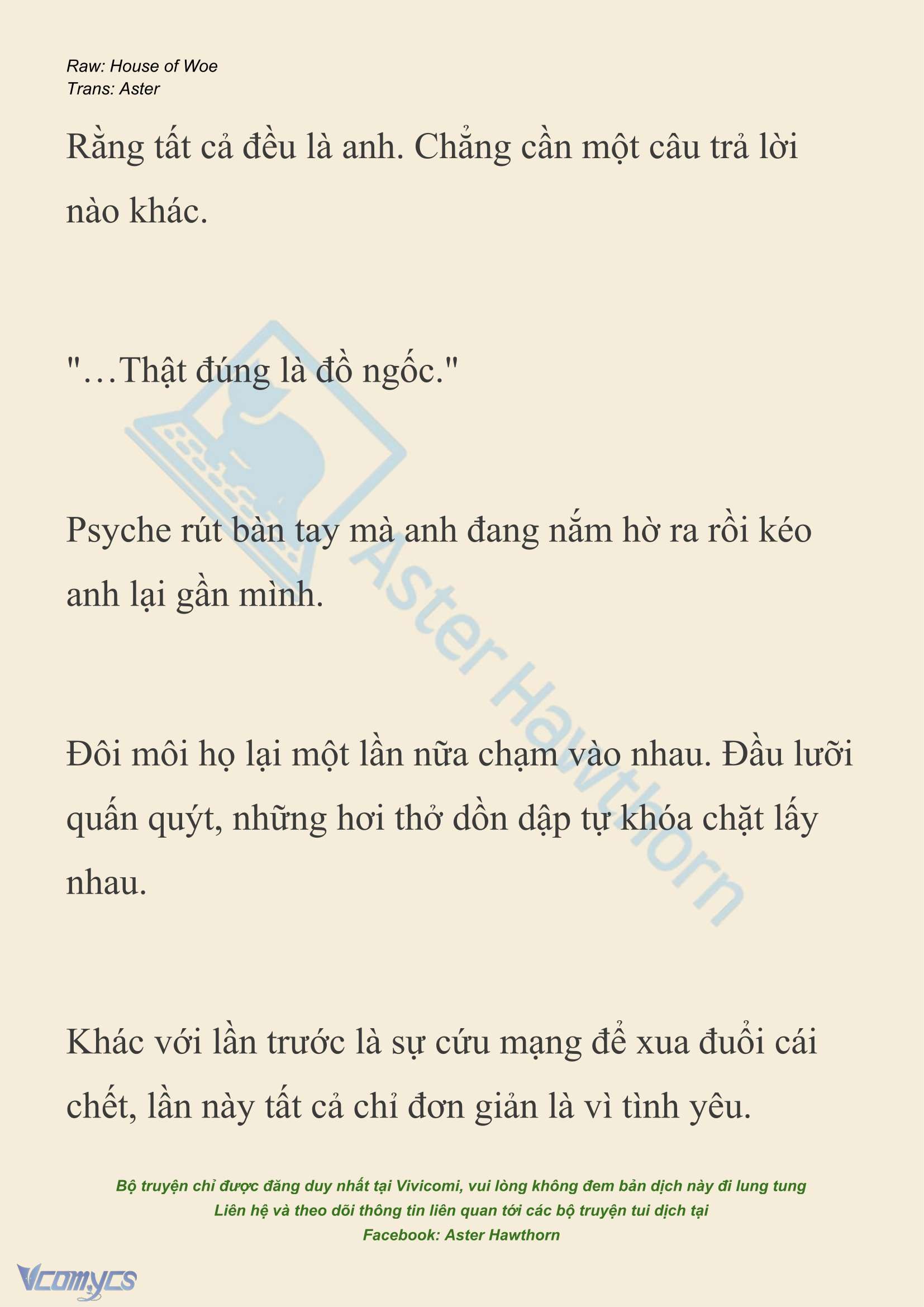 [NOVEL] Dành Cho Các Nữ Thần: Dành cho Psyche Chapter 53 - Trang 21