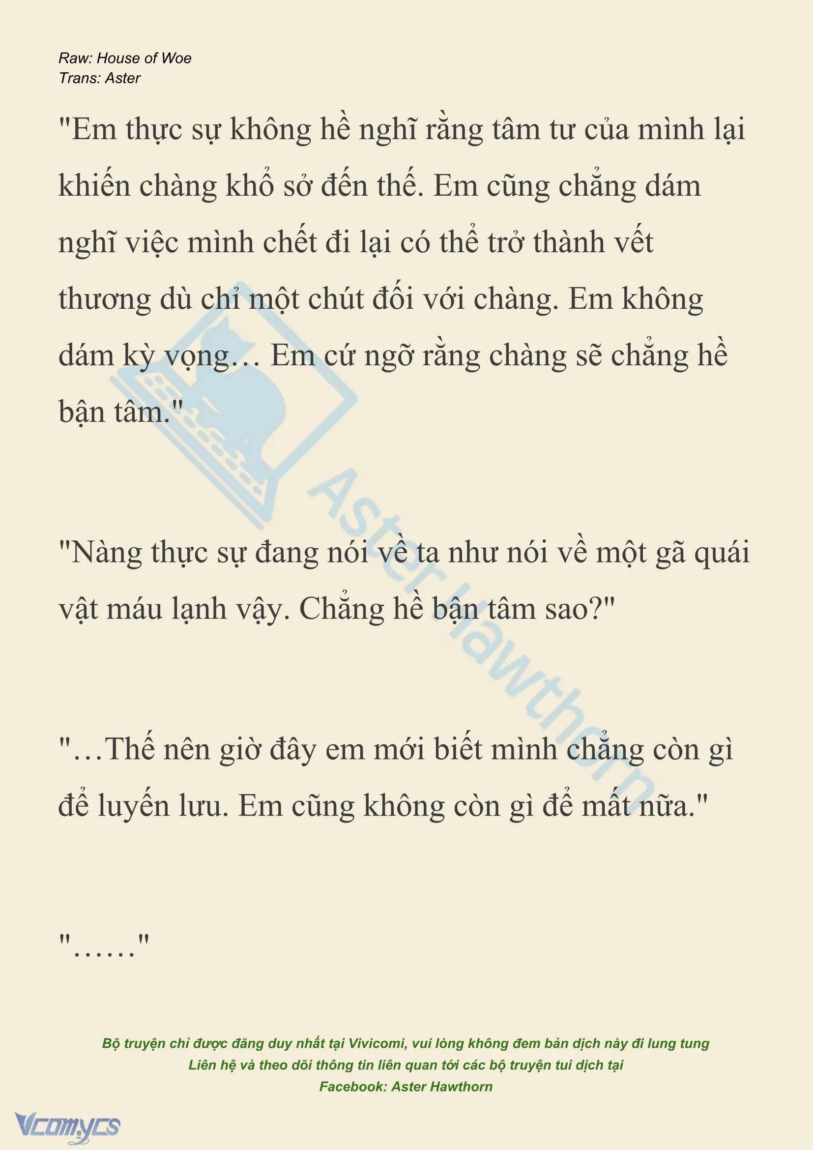 [NOVEL] Dành Cho Các Nữ Thần: Dành cho Psyche Chapter 53 - Trang 9
