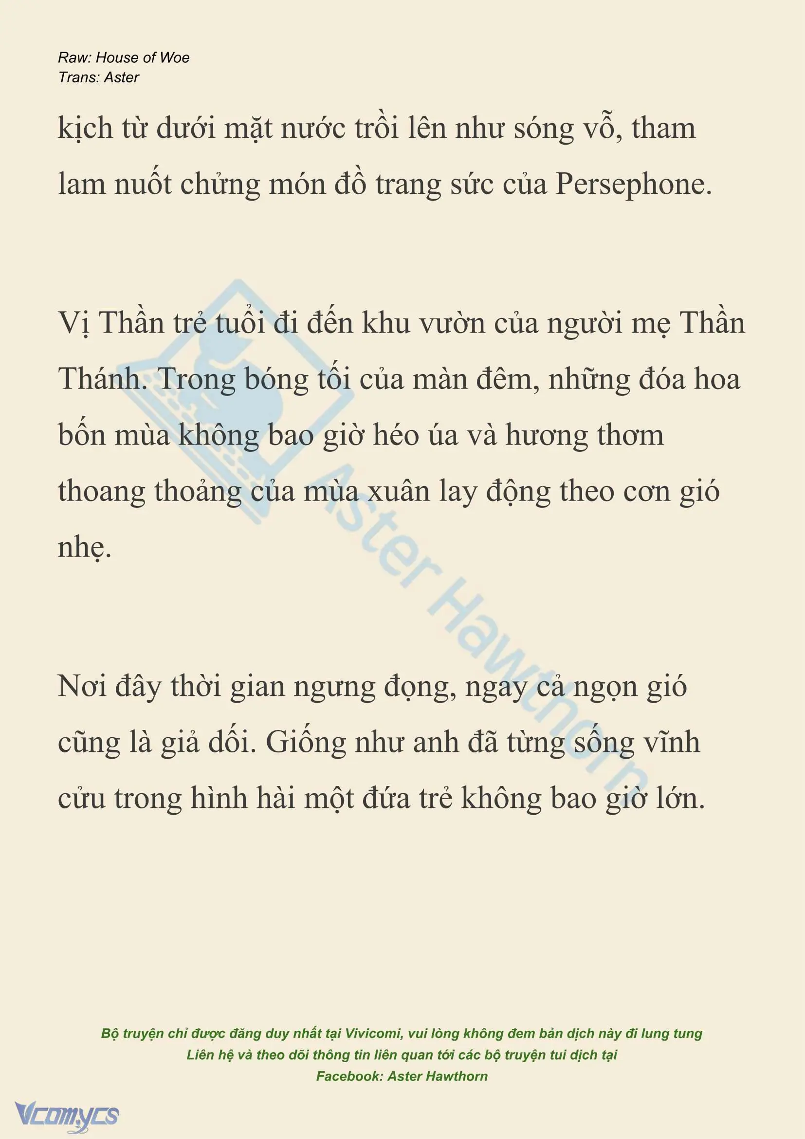 [NOVEL] Dành Cho Các Nữ Thần: Dành cho Psyche Chapter 54 - Trang 11