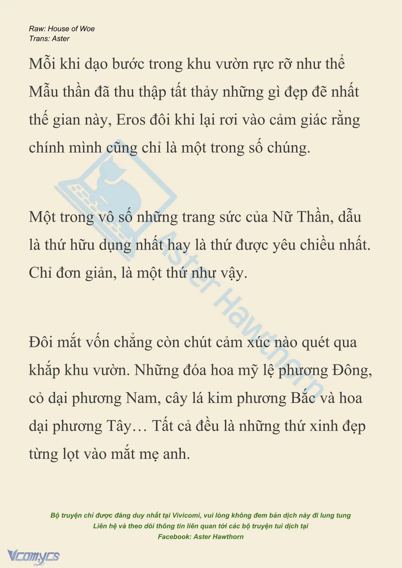 [NOVEL] Dành Cho Các Nữ Thần: Dành cho Psyche Chapter 54 - Trang 12