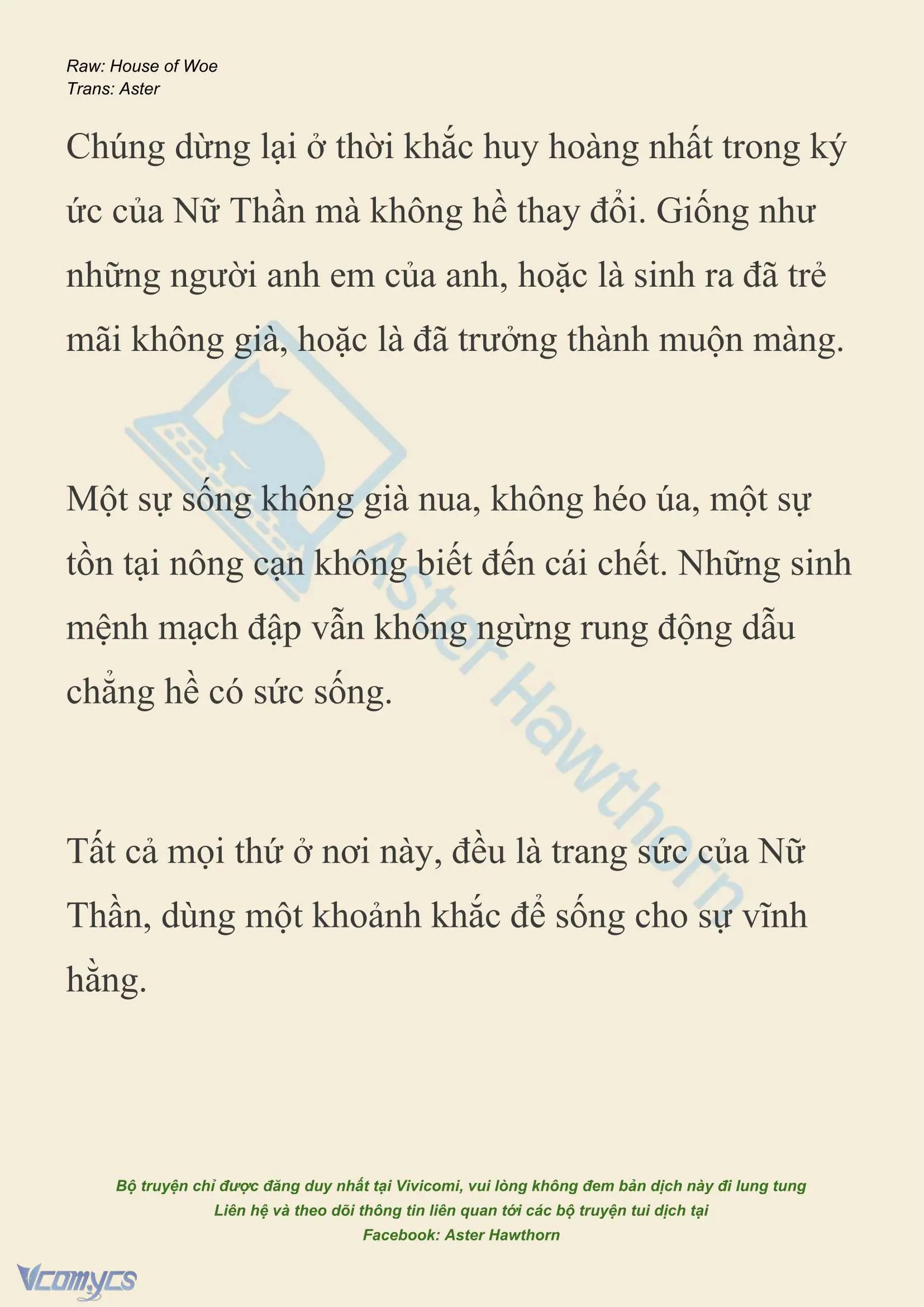 [NOVEL] Dành Cho Các Nữ Thần: Dành cho Psyche Chapter 54 - Trang 13
