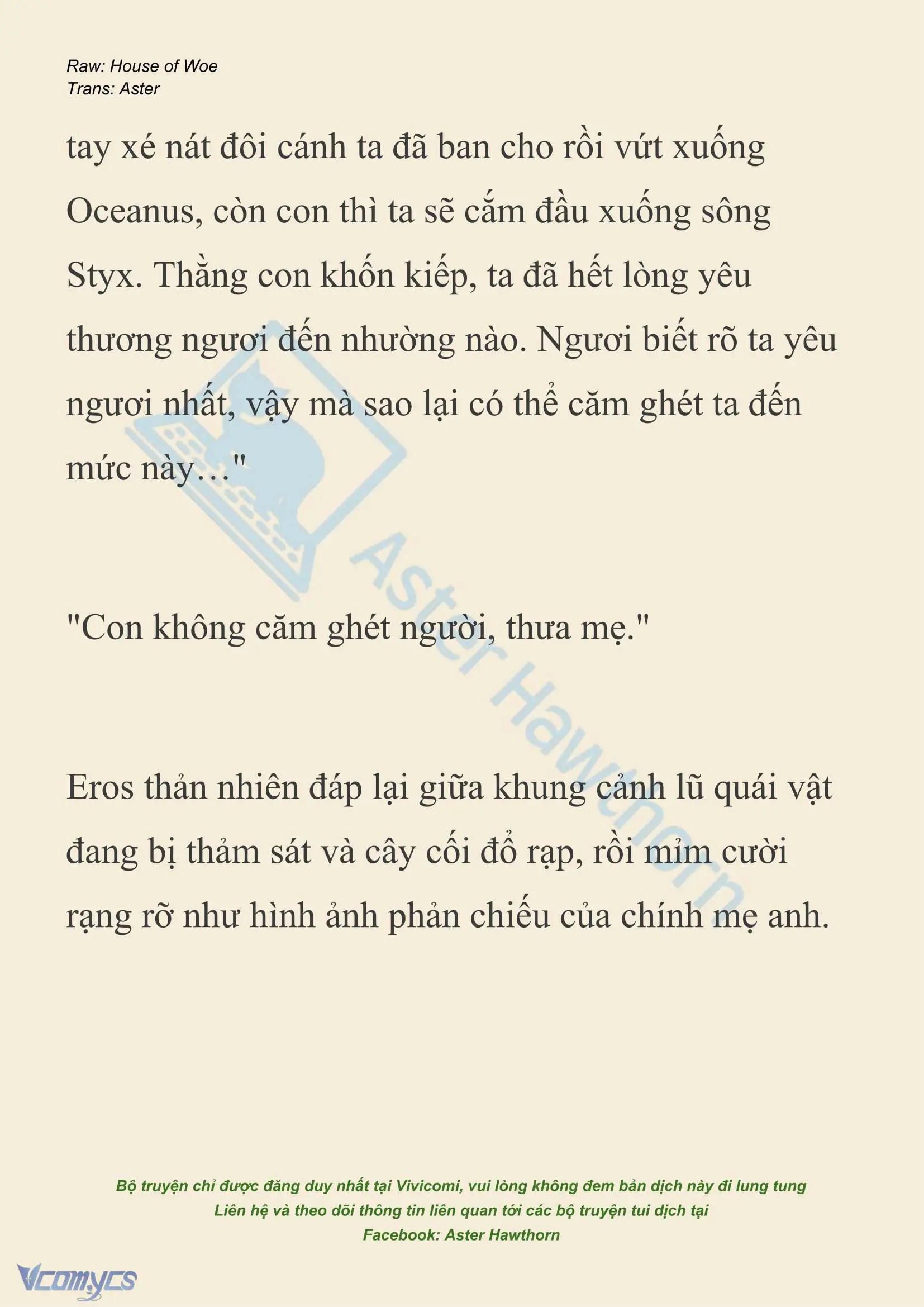 [NOVEL] Dành Cho Các Nữ Thần: Dành cho Psyche Chapter 54 - Trang 20