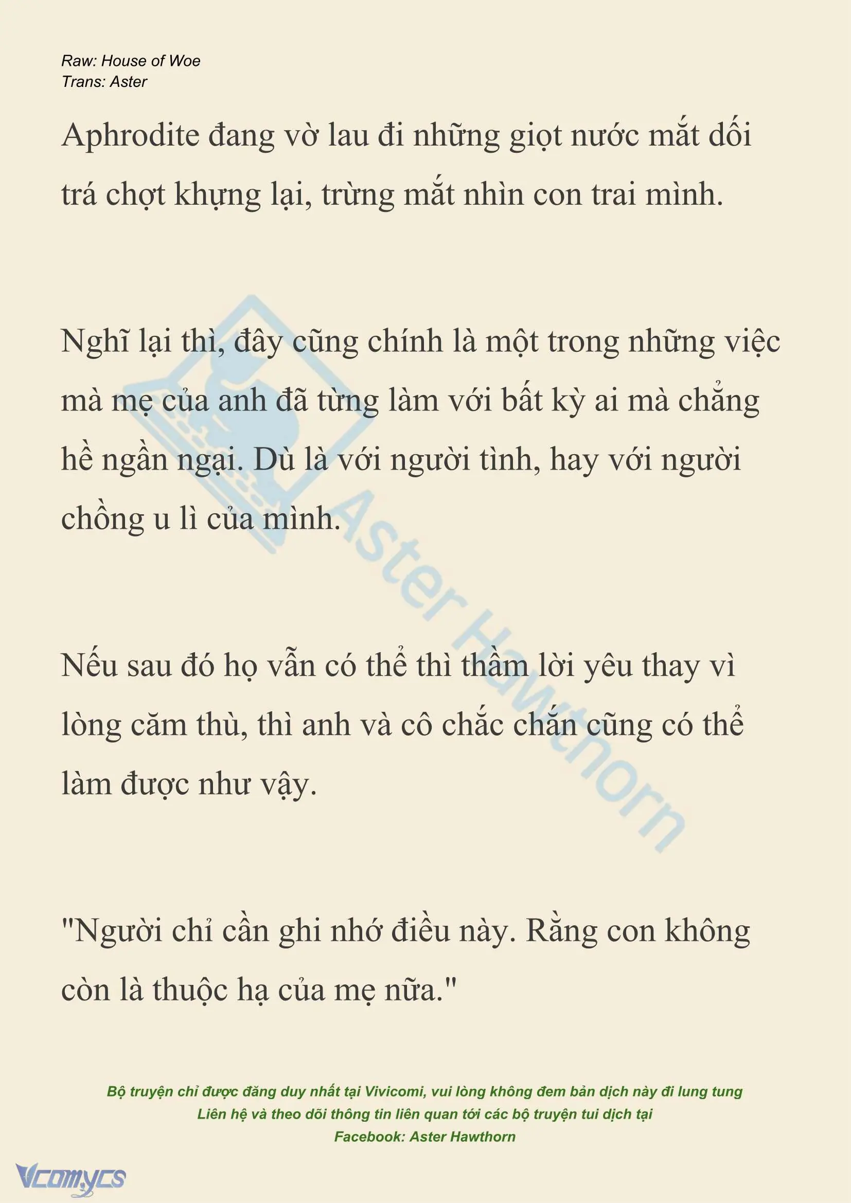[NOVEL] Dành Cho Các Nữ Thần: Dành cho Psyche Chapter 54 - Trang 21