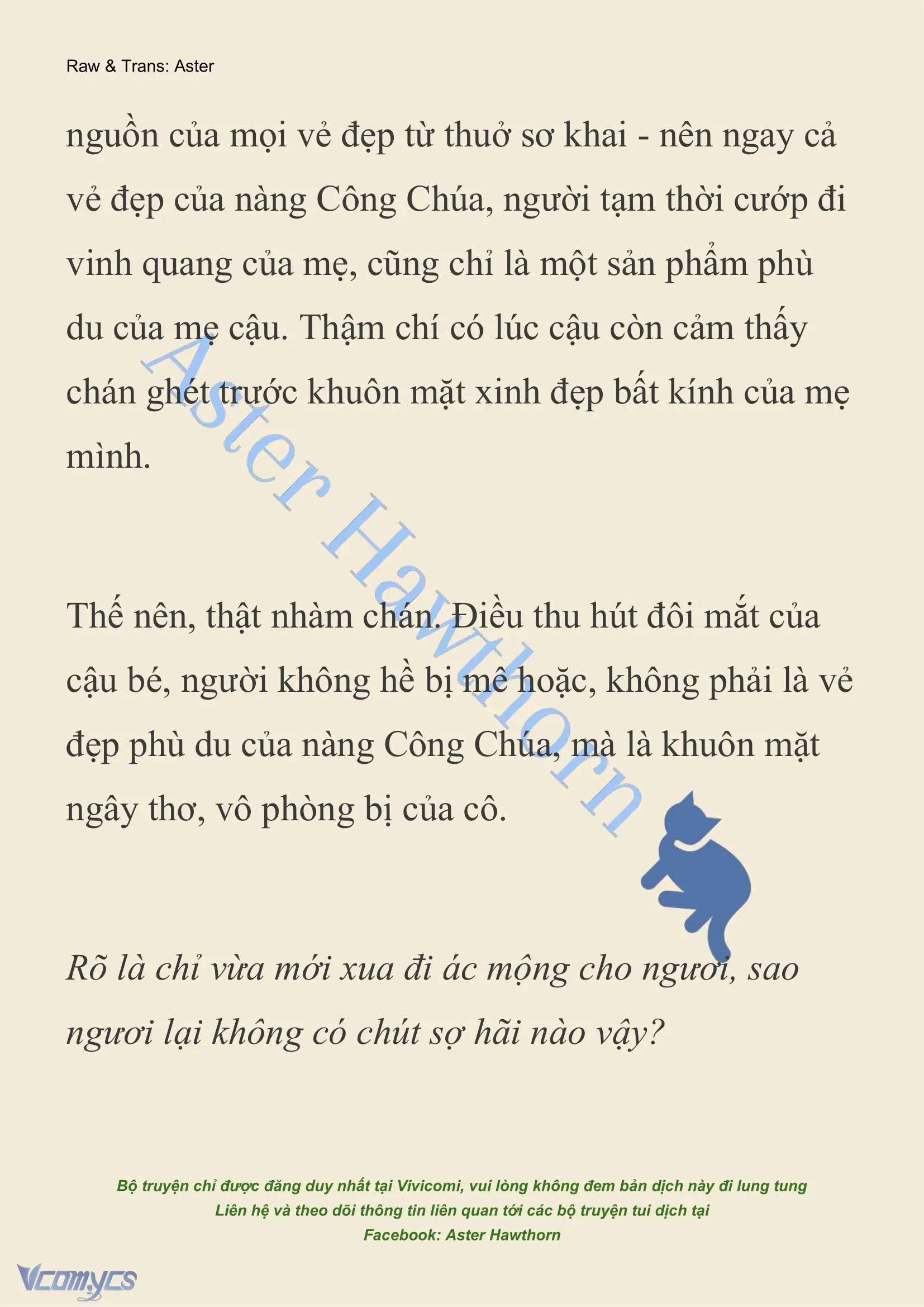 [NOVEL] Dành Cho Các Nữ Thần: Dành cho Psyche Chapter 6 - Trang 10