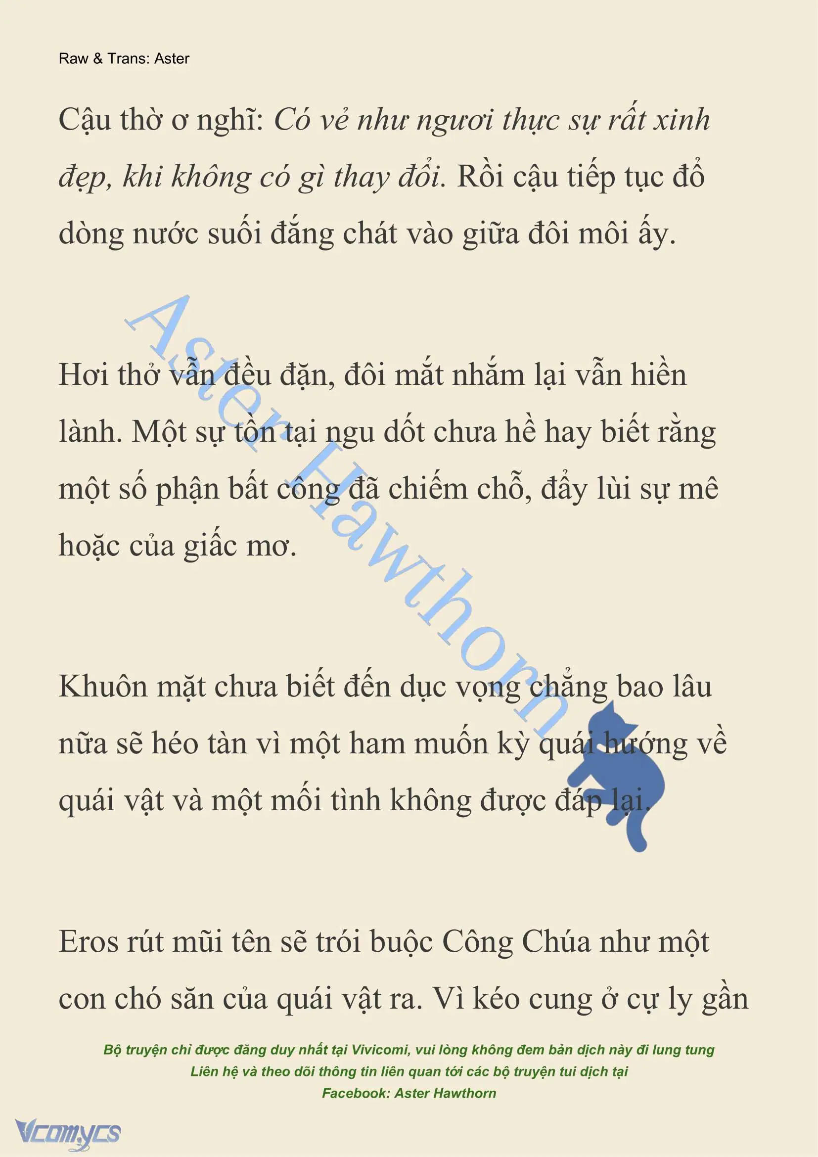 [NOVEL] Dành Cho Các Nữ Thần: Dành cho Psyche Chapter 6 - Trang 13