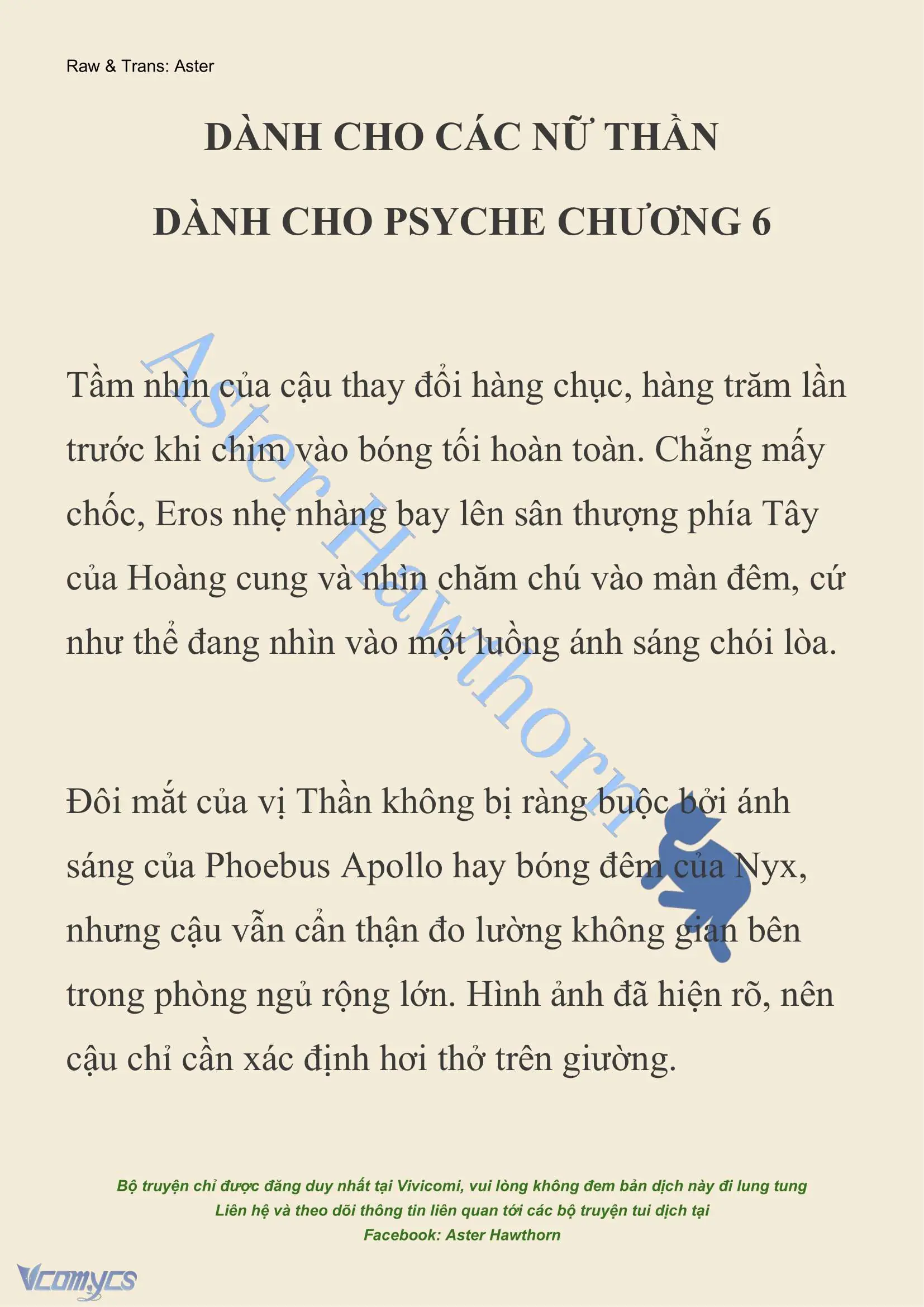 [NOVEL] Dành Cho Các Nữ Thần: Dành cho Psyche Chapter 6 - Trang 3