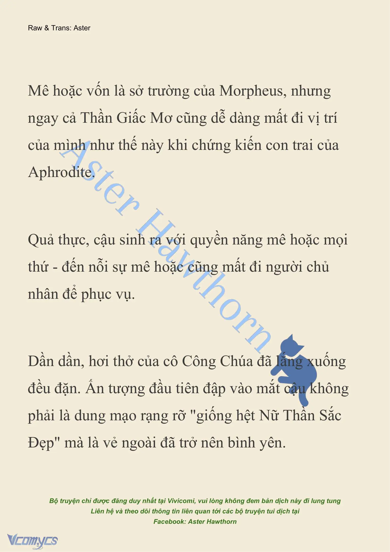 [NOVEL] Dành Cho Các Nữ Thần: Dành cho Psyche Chapter 6 - Trang 5