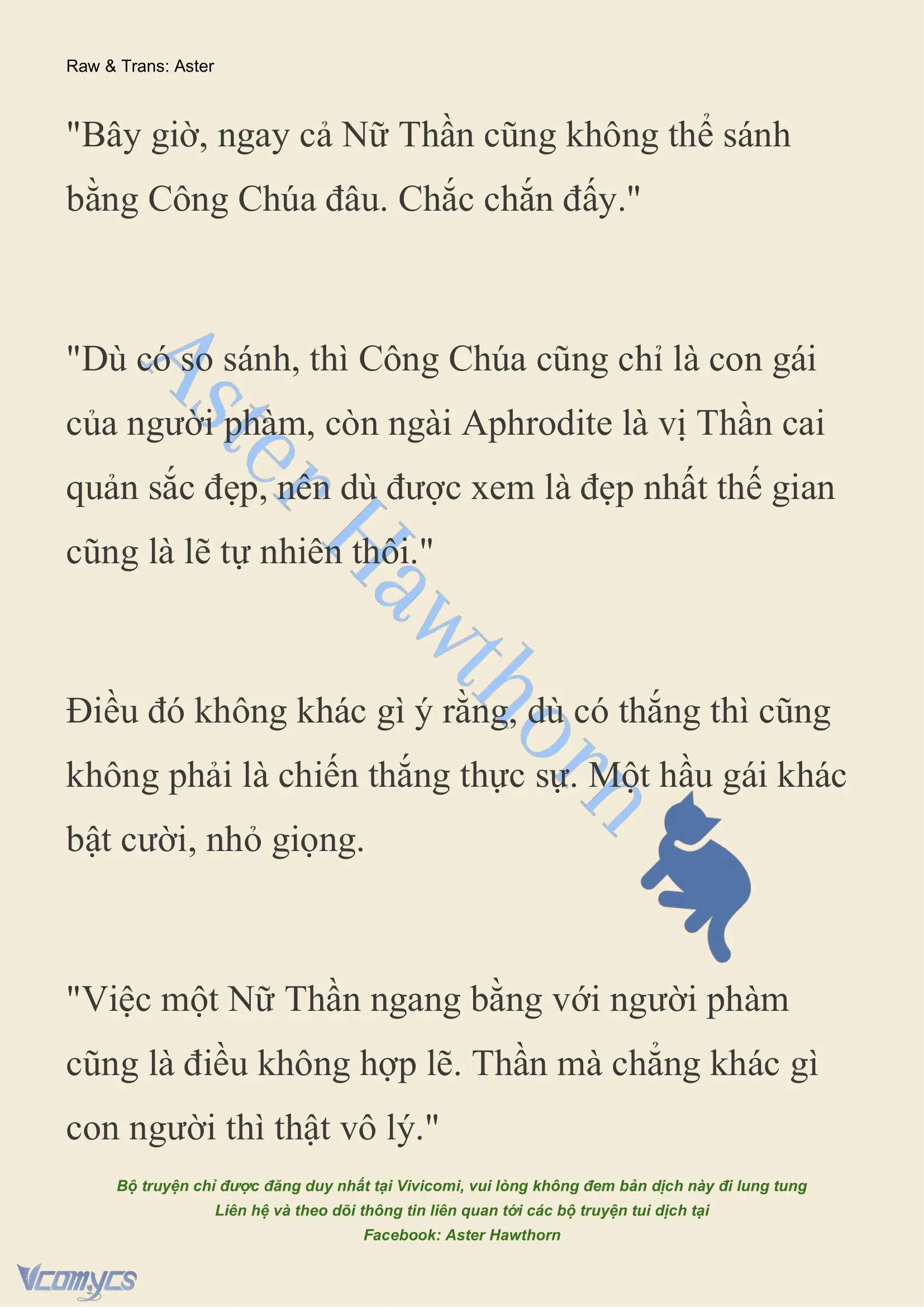 [NOVEL] Dành Cho Các Nữ Thần: Dành cho Psyche Chapter 7 - Trang 19