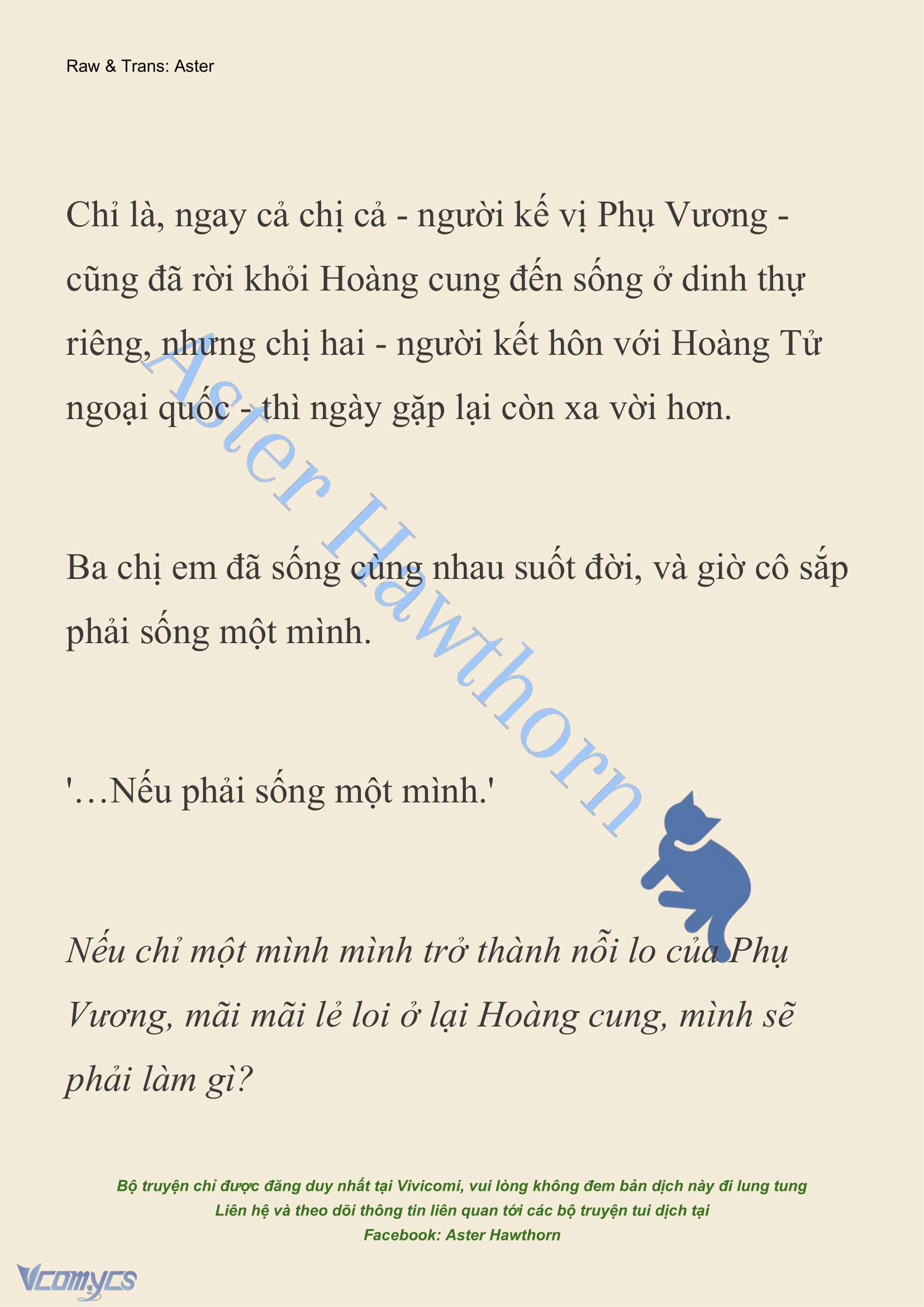 [NOVEL] Dành Cho Các Nữ Thần: Dành cho Psyche Chapter 7 - Trang 9