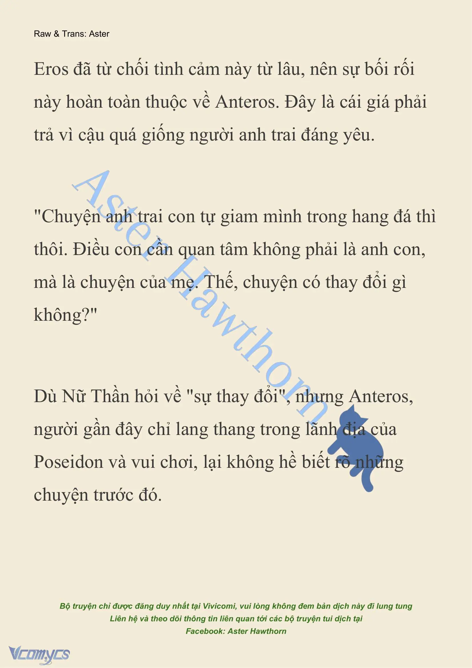 [NOVEL] Dành Cho Các Nữ Thần: Dành cho Psyche Chapter 8 - Trang 14