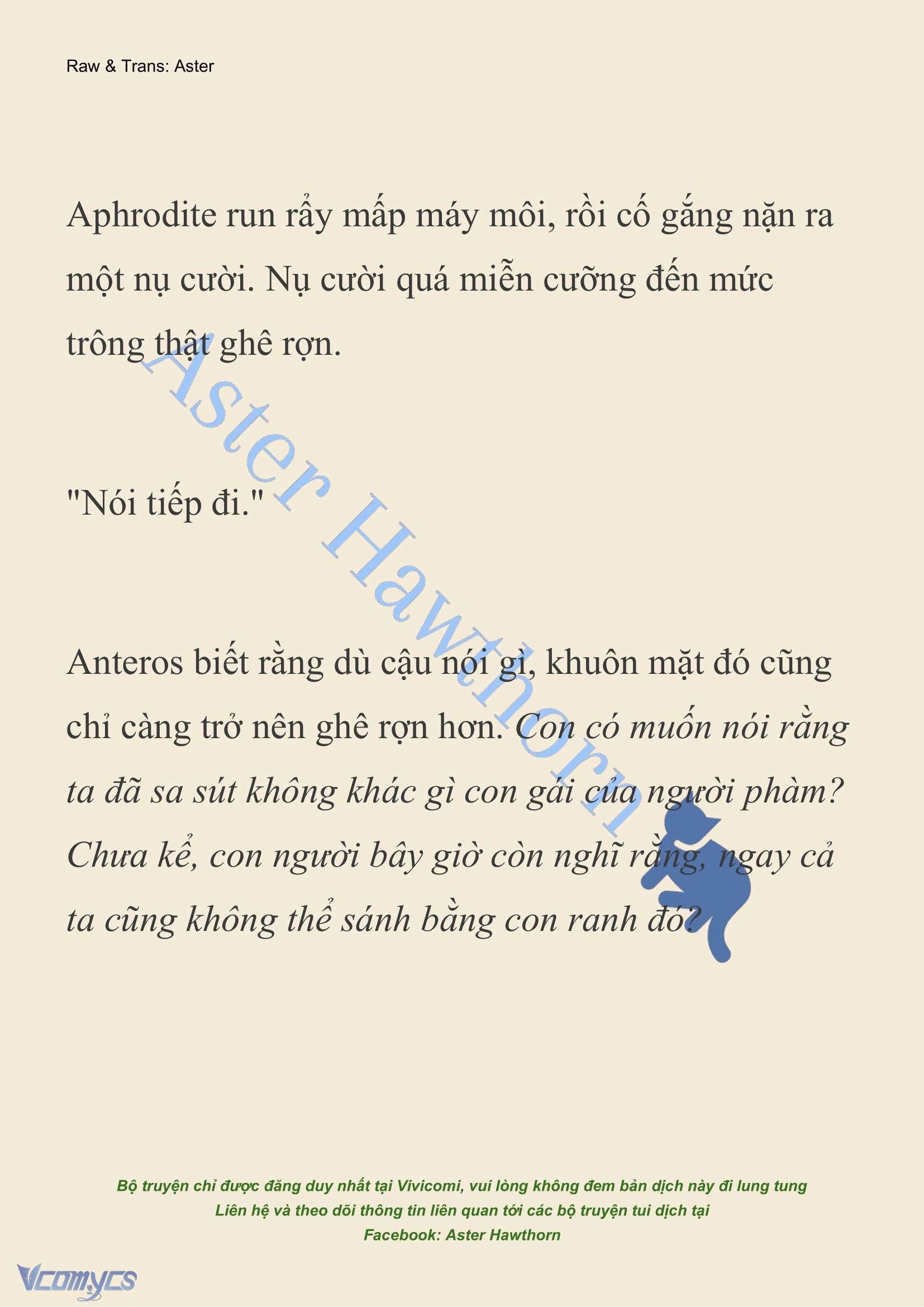 [NOVEL] Dành Cho Các Nữ Thần: Dành cho Psyche Chapter 8 - Trang 17