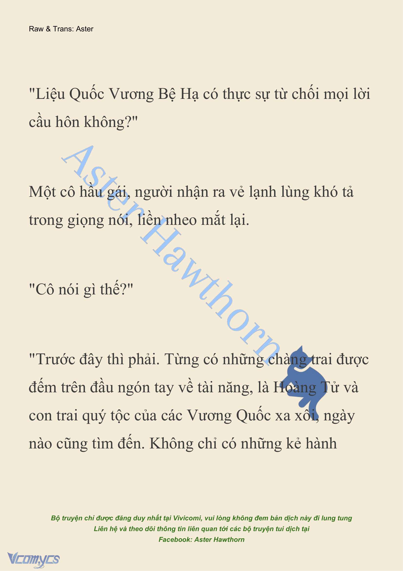 [NOVEL] Dành Cho Các Nữ Thần: Dành cho Psyche Chapter 8 - Trang 3