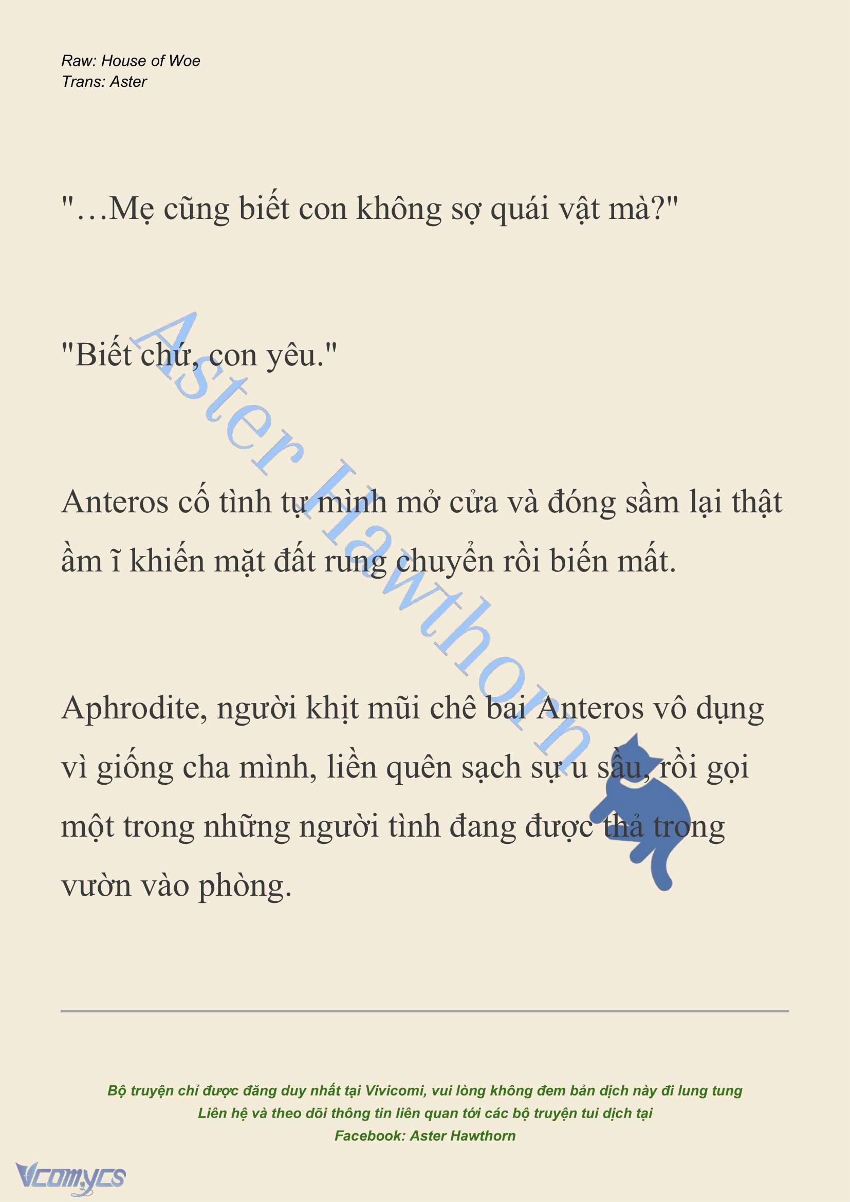 [NOVEL] Dành Cho Các Nữ Thần: Dành cho Psyche Chapter 9 - Trang 11