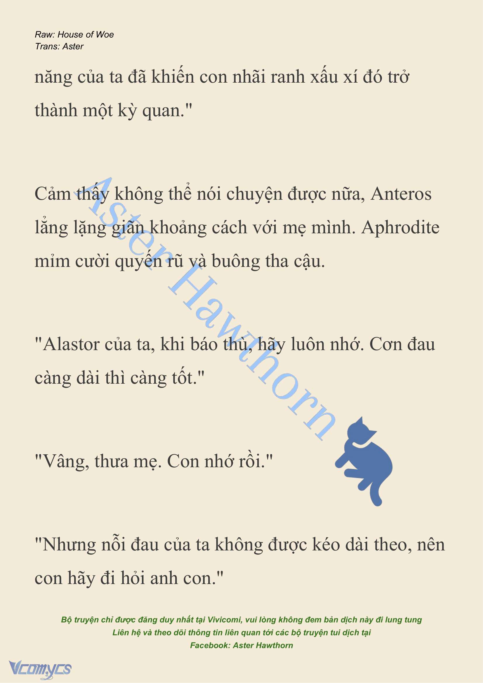 [NOVEL] Dành Cho Các Nữ Thần: Dành cho Psyche Chapter 9 - Trang 9